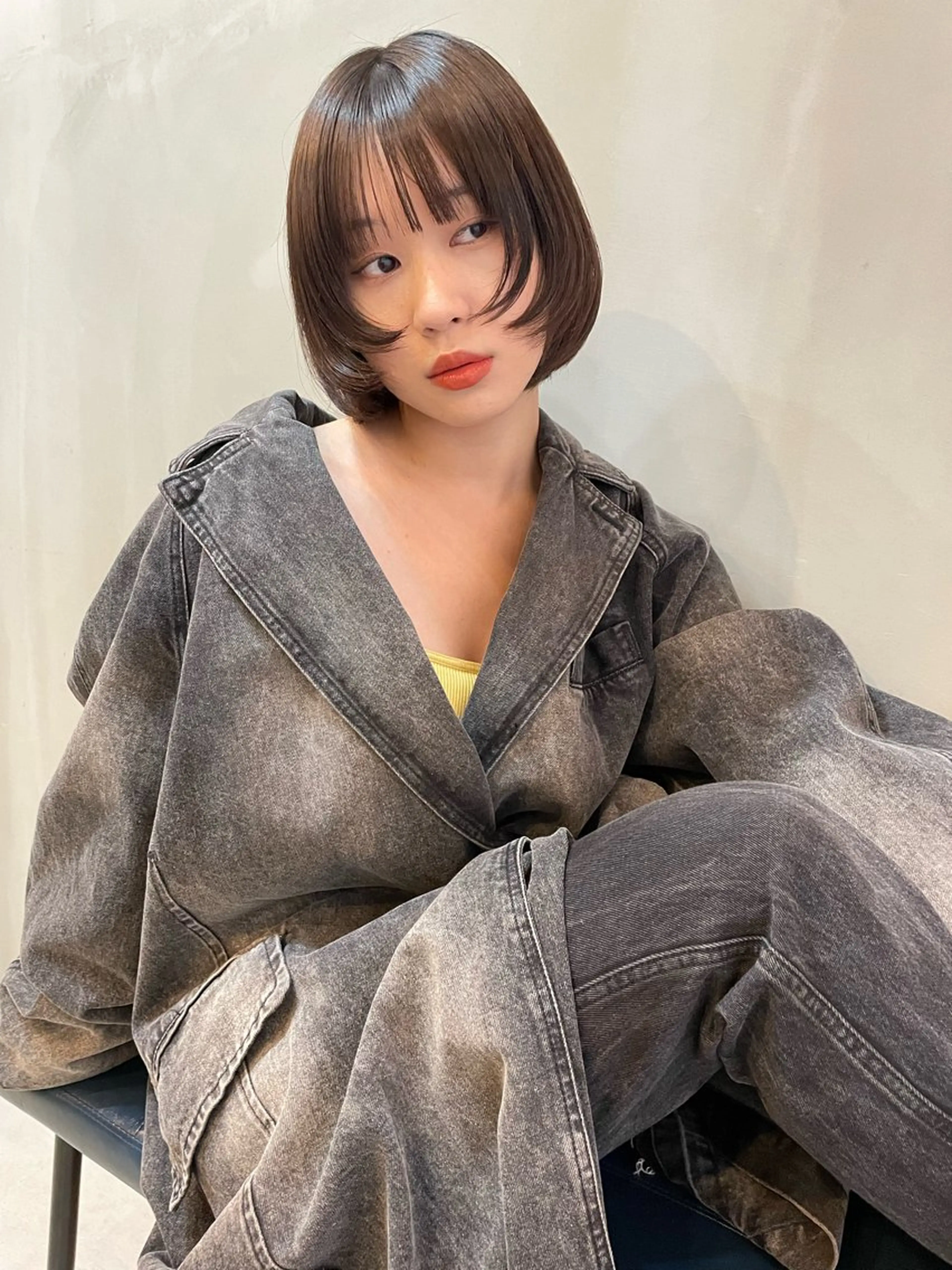 ショート カラー ショート/ボブ/ 心斎橋/宮脇美奈のヘアスタイル