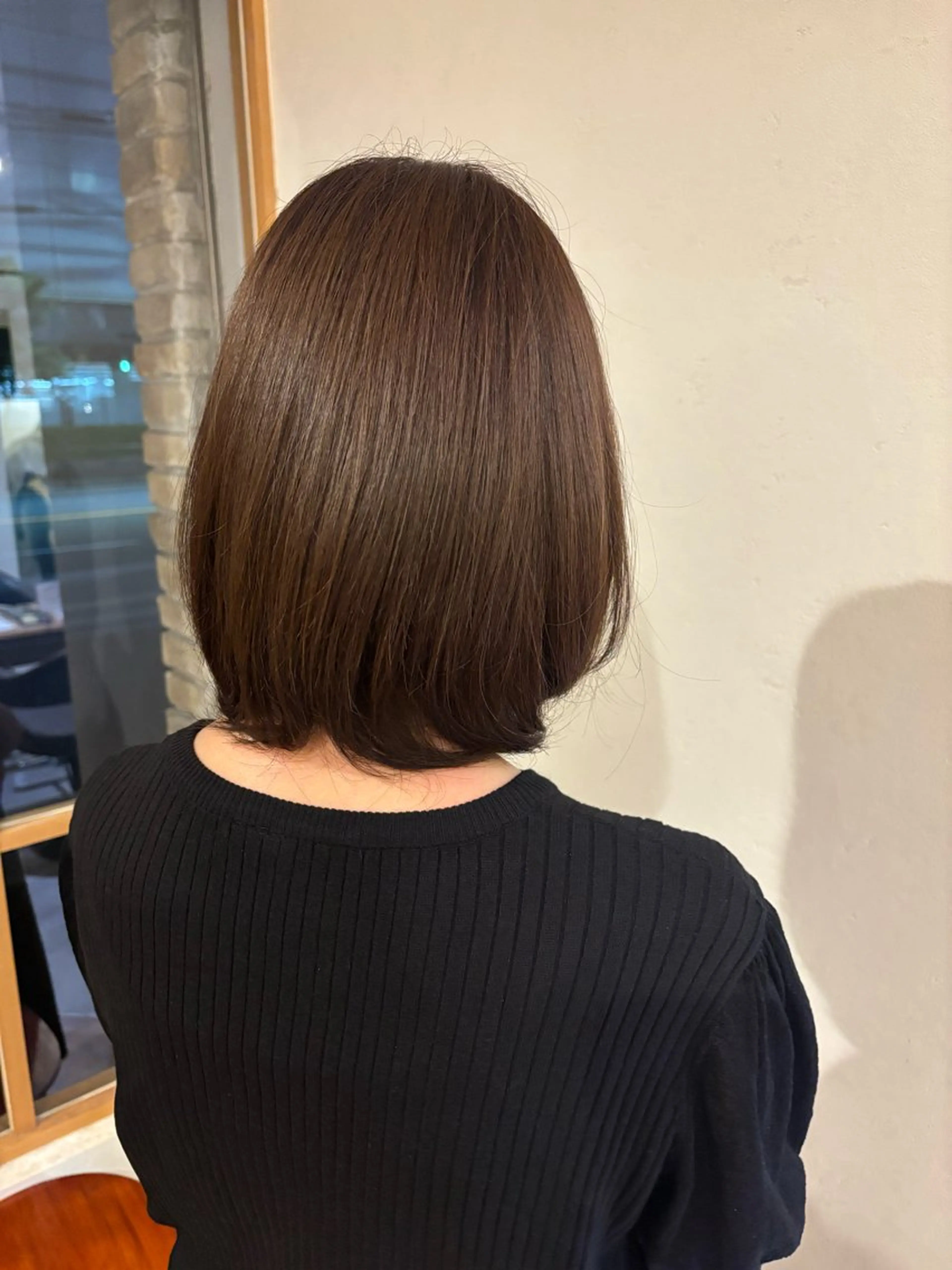 カラー ベージュカラー ブラウンカラー 永山 日菜のヘアスタイル