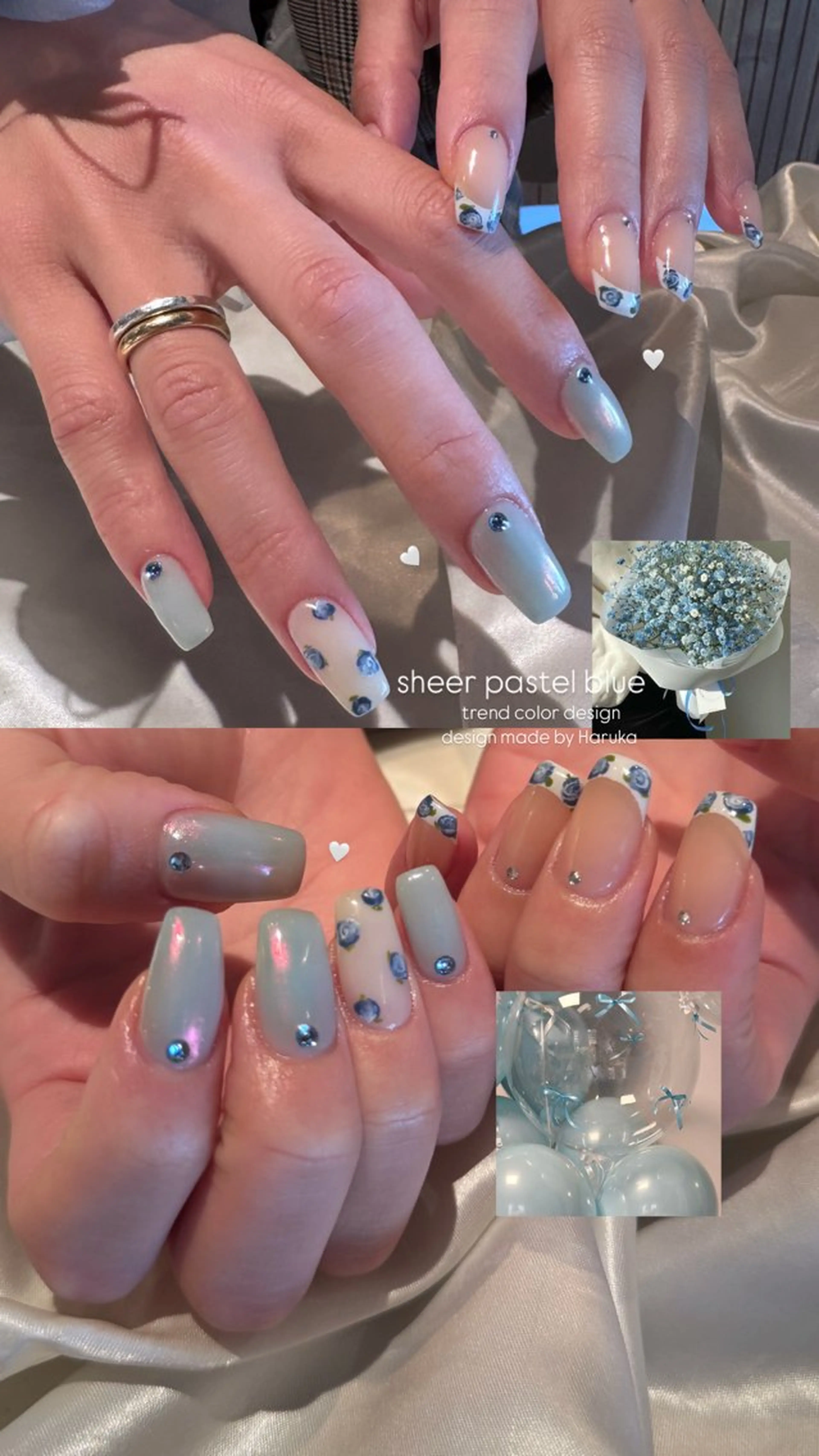 ネイル ハンドネイル にしぐち はるかのネイルデザイン