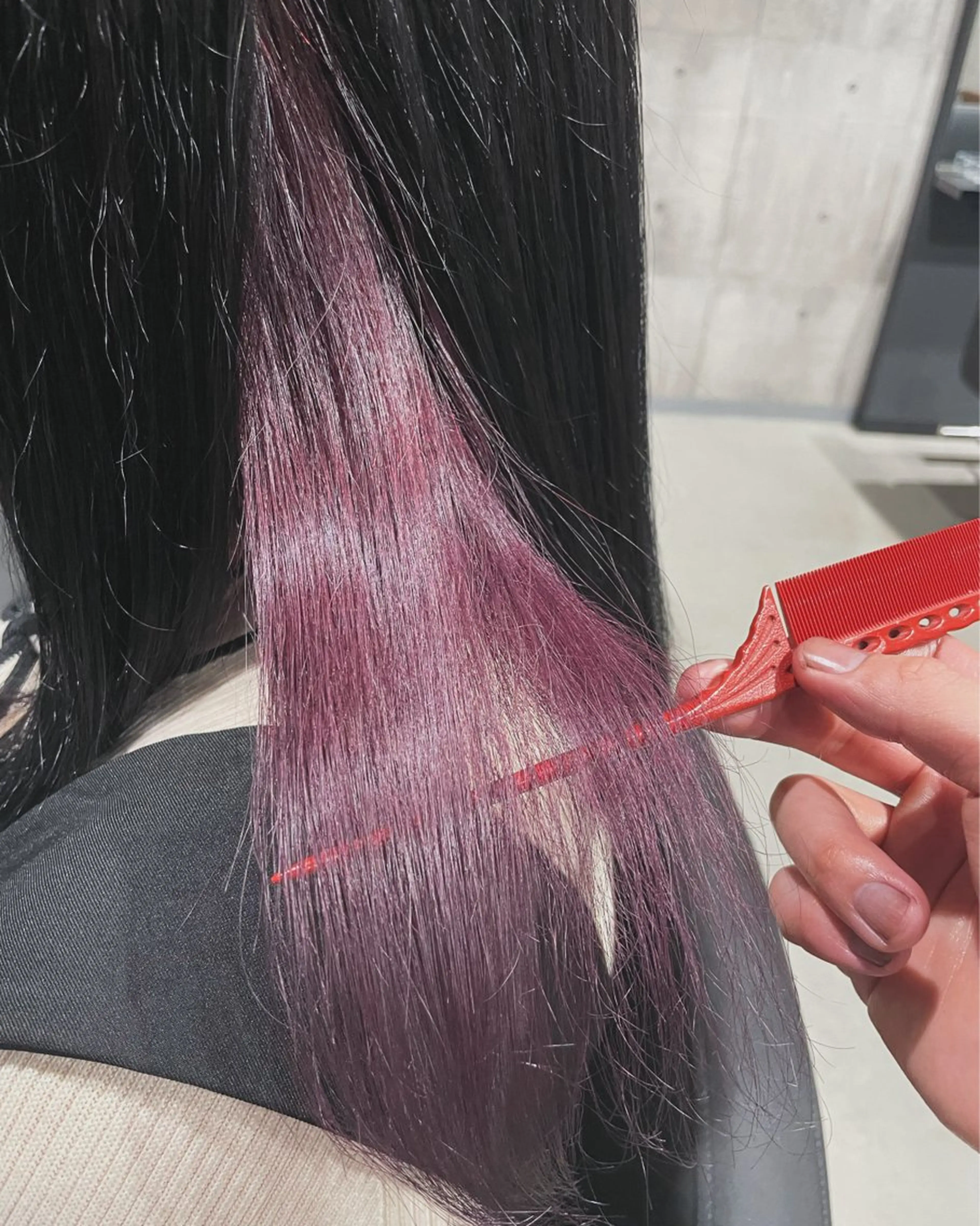 ロング カラー ピンクカラー ヘアカラー トリートメント 🫧透明感/美髪🫧 Hiroakiのヘアスタイル