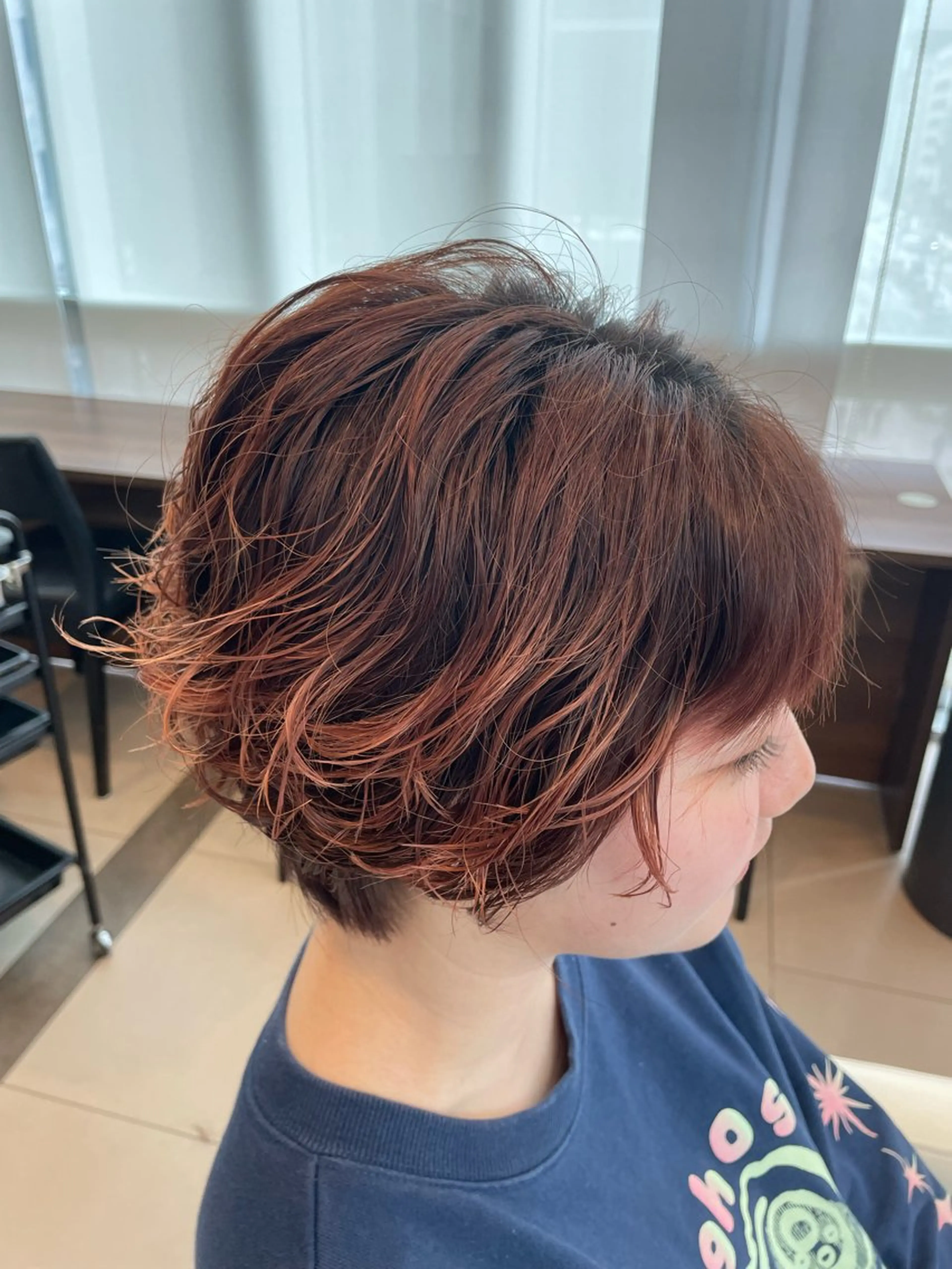 ショート パーマ モデルさん募集中！◎ 一條汐梨のヘアスタイル