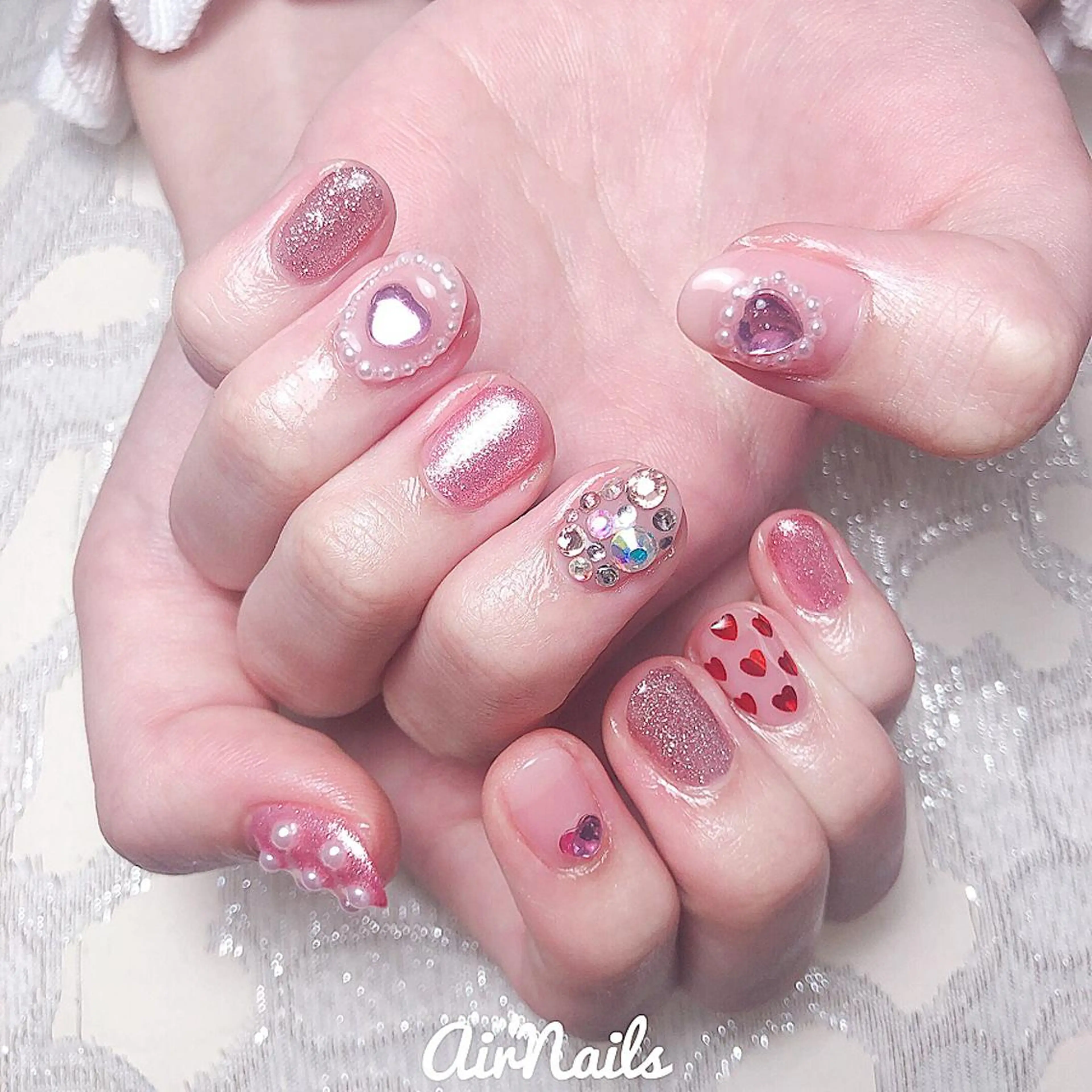ネイル ハンドネイル フットネイル ♡ airnails ♡のネイルデザイン