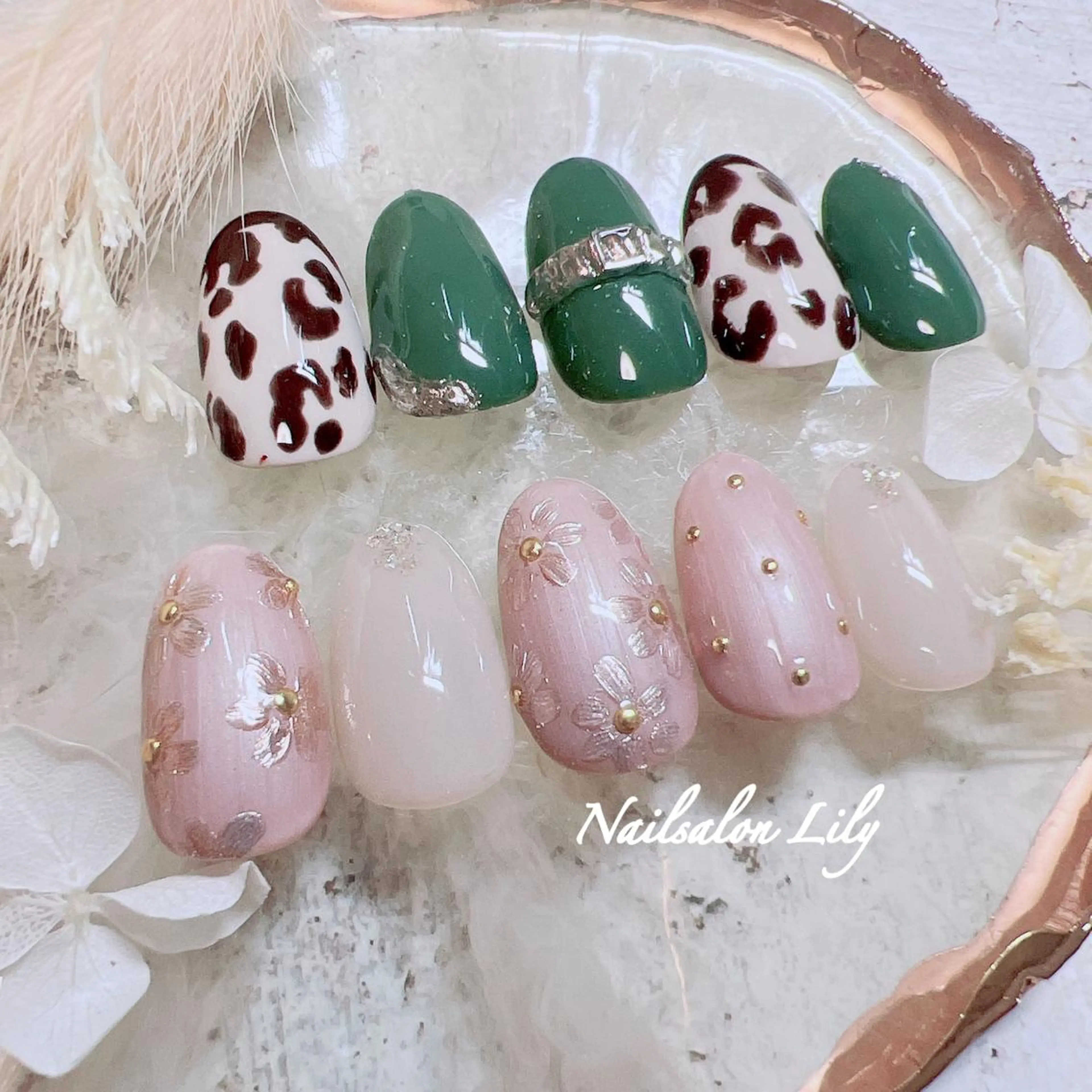 ネイル ハンドネイル Lily*nail 🌻Mii🌻のネイルデザイン