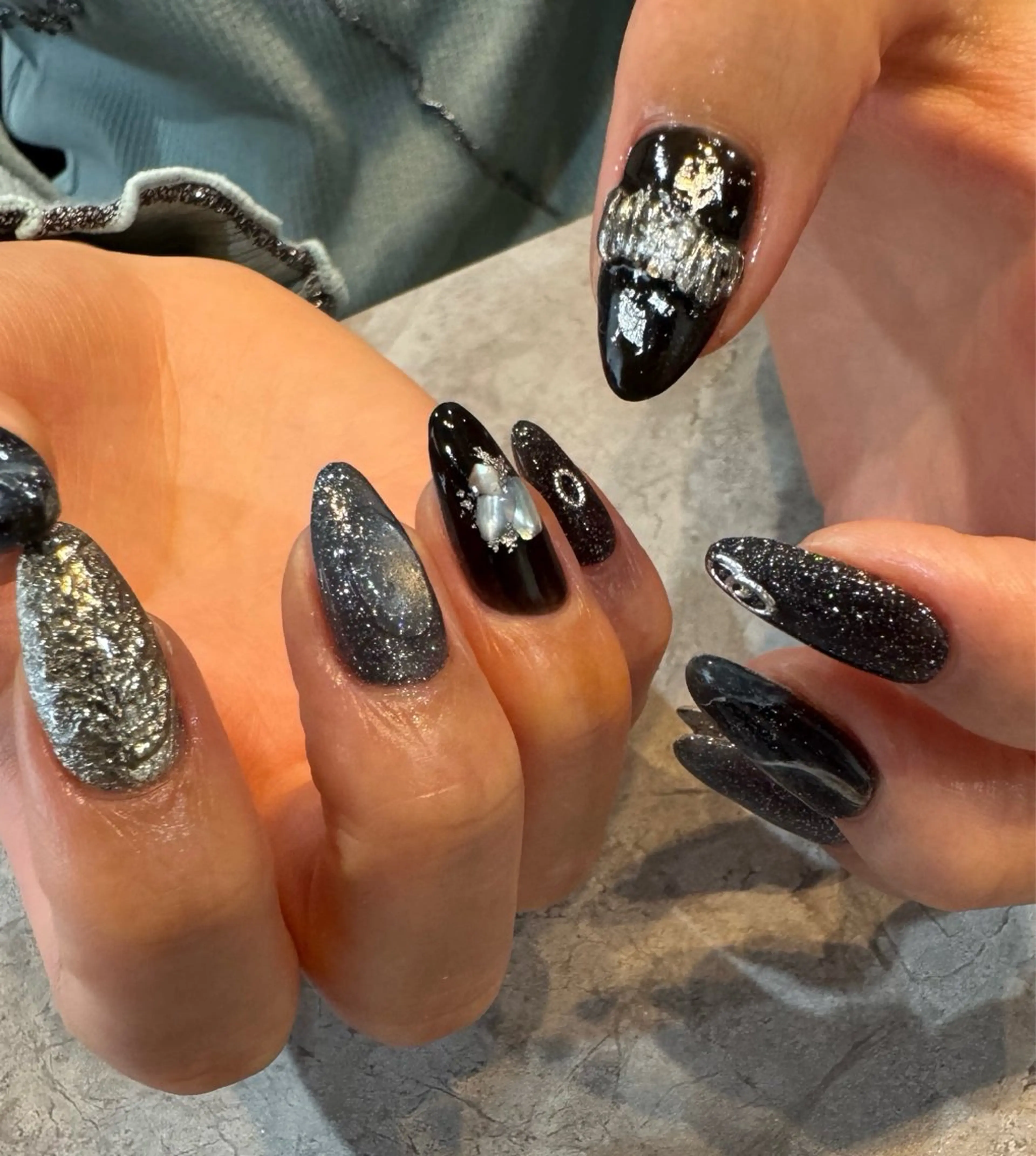 ネイル ニュアンスネイル ハンドネイル Blé nailのネイルデザイン