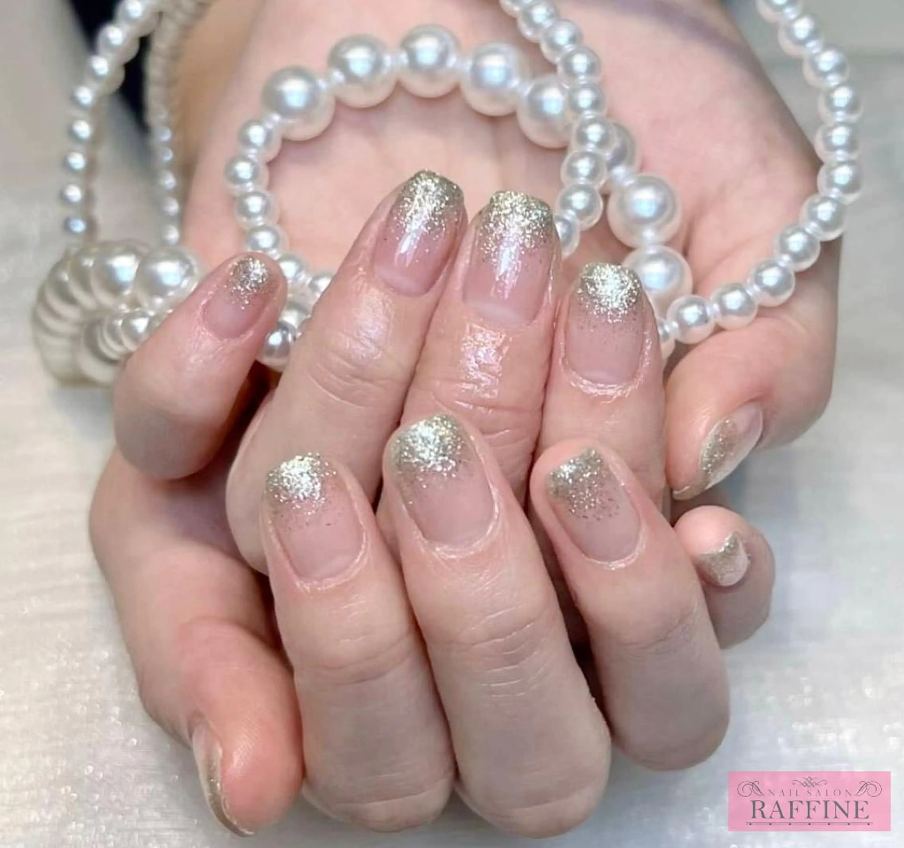 ネイル RAFFINE haru🦋🩵のネイルデザイン