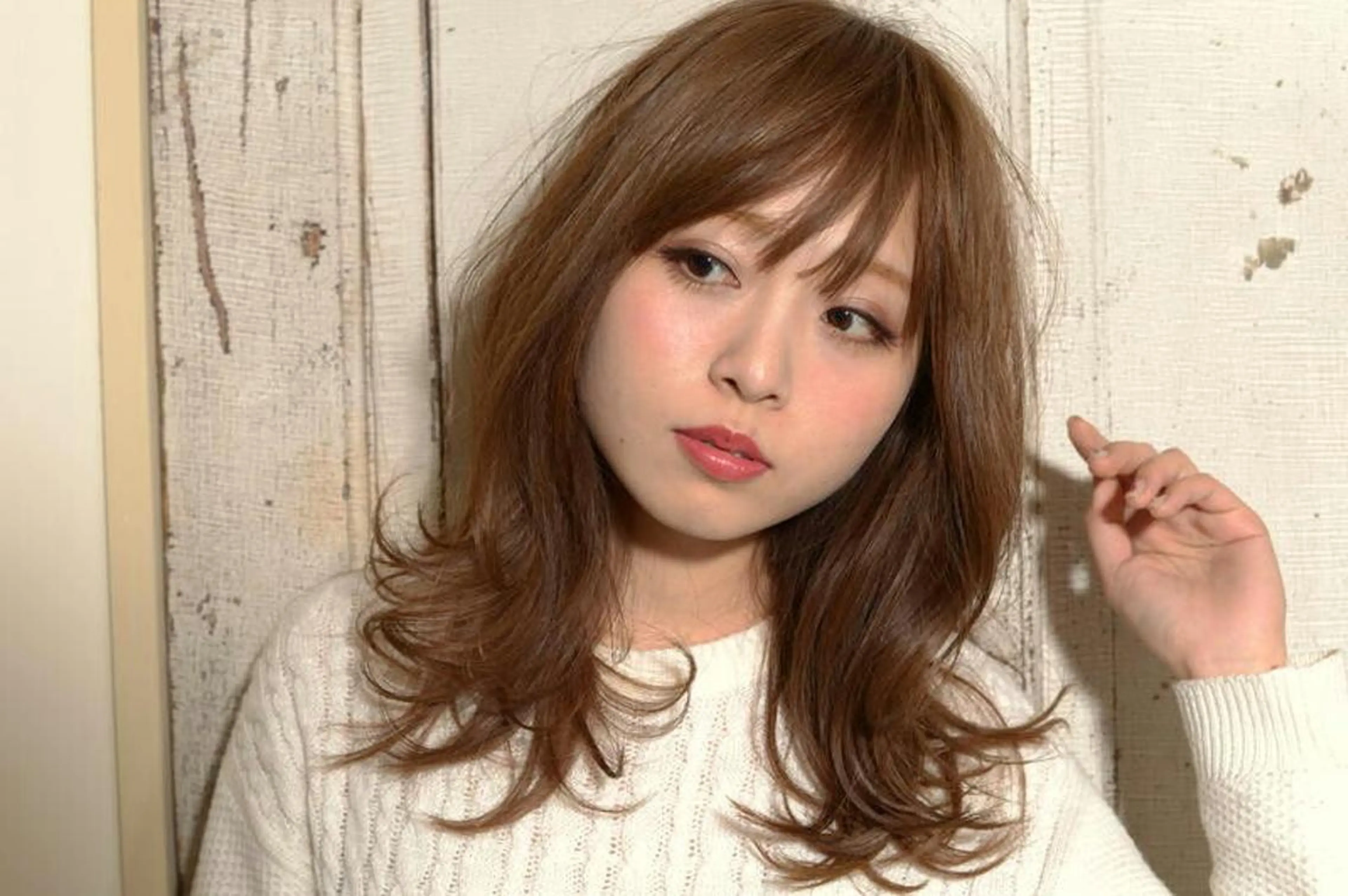 セミロング channel 大澤俊文のヘアスタイル