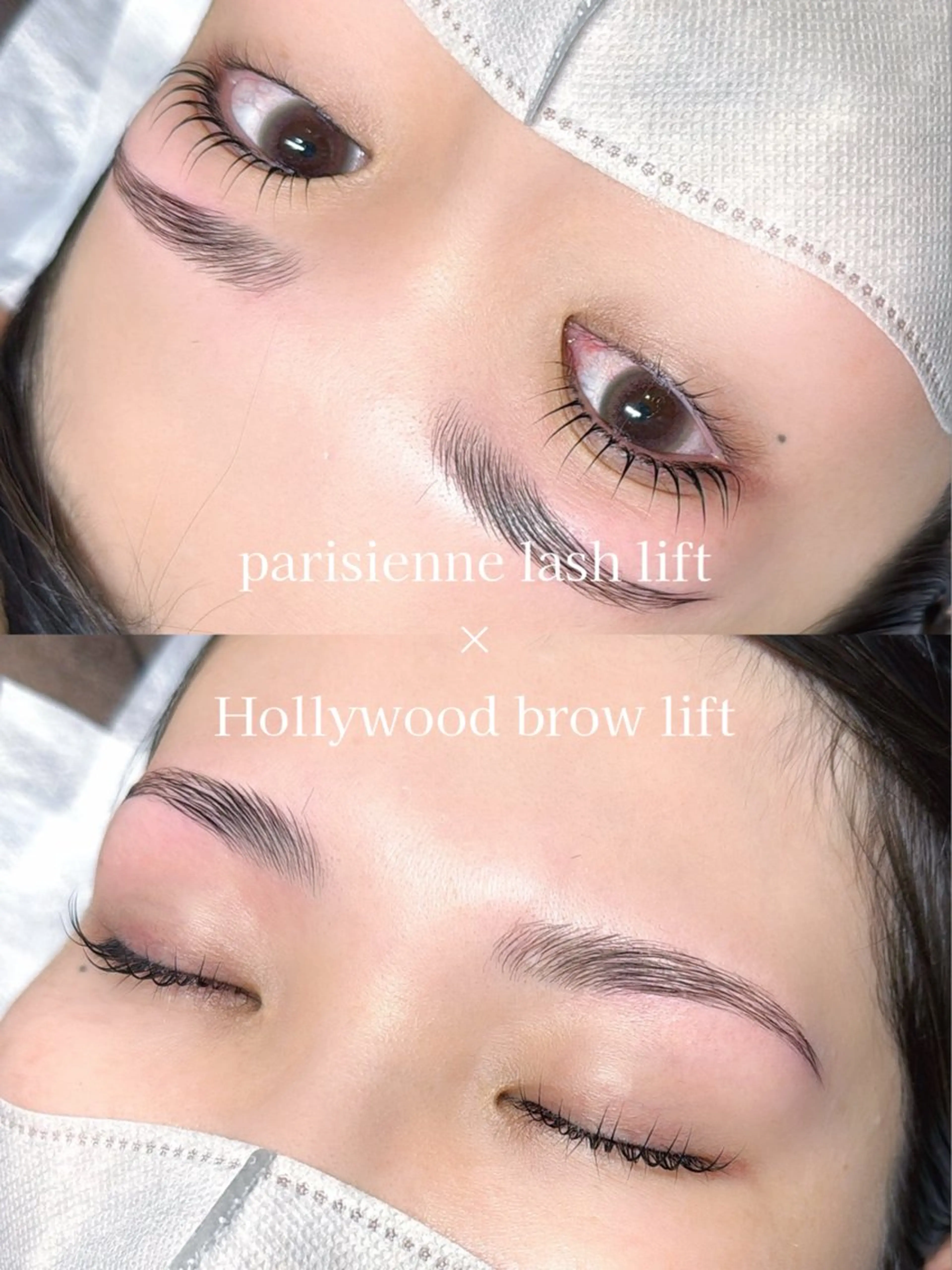 【 パリジェンヌ＋ハリウッドブロウ 】⚠️補足説明ご確認くださいの写真