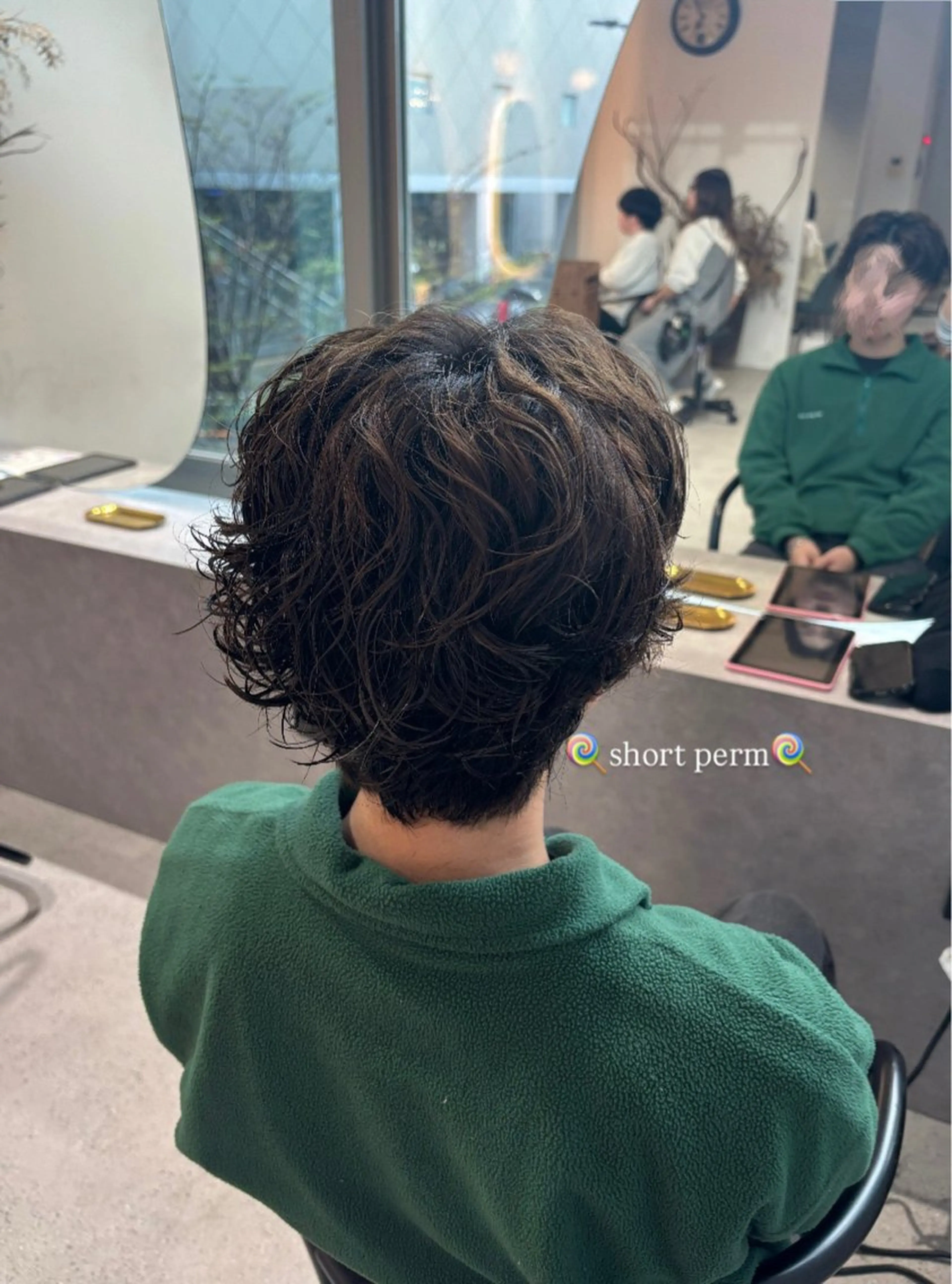 ショート パーマ 🍒みしろ ほたる🍒のヘアスタイル