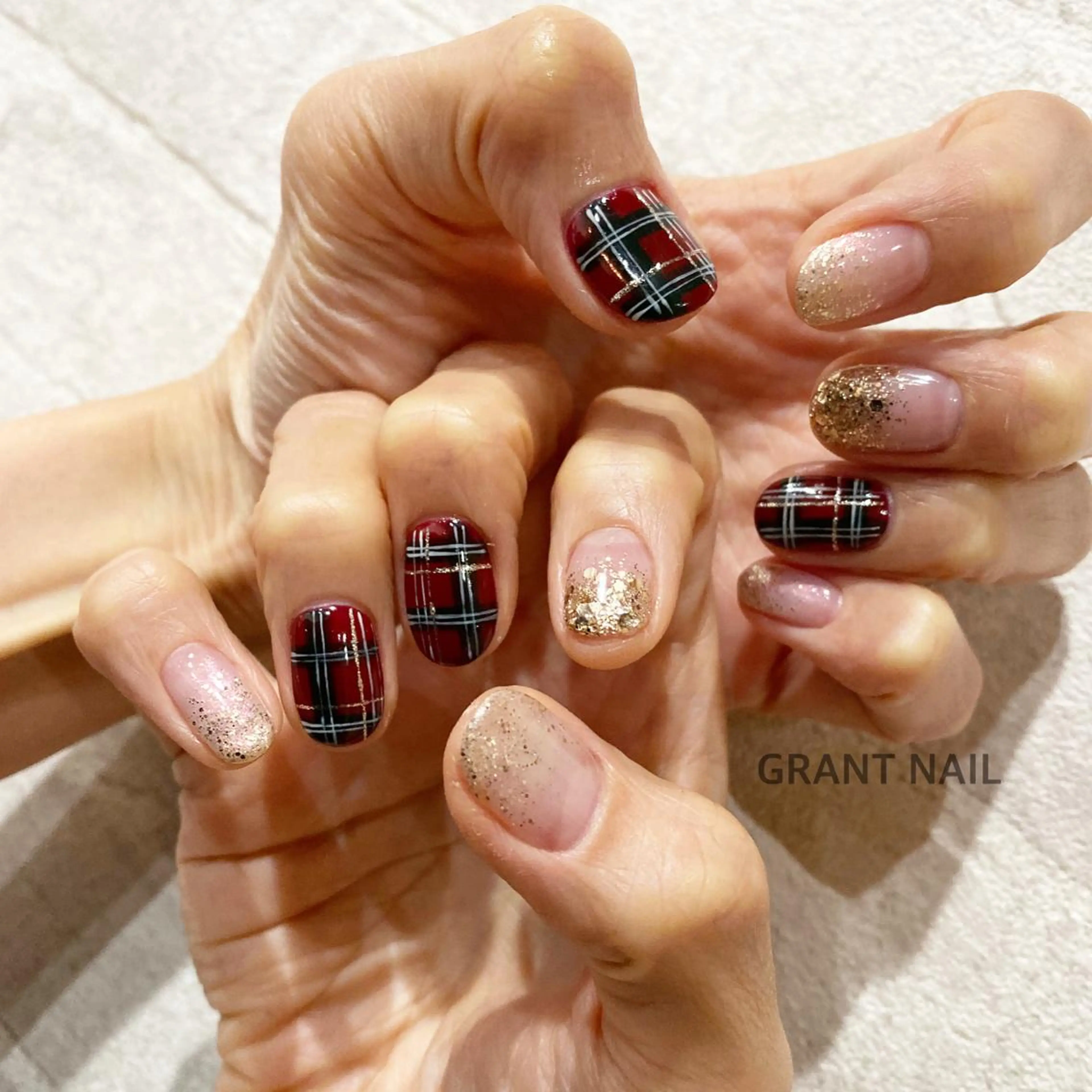 ネイル アートネイル ジェルネイル ニュアンスネイル GRANT NAIL 岩出店のネイルデザイン