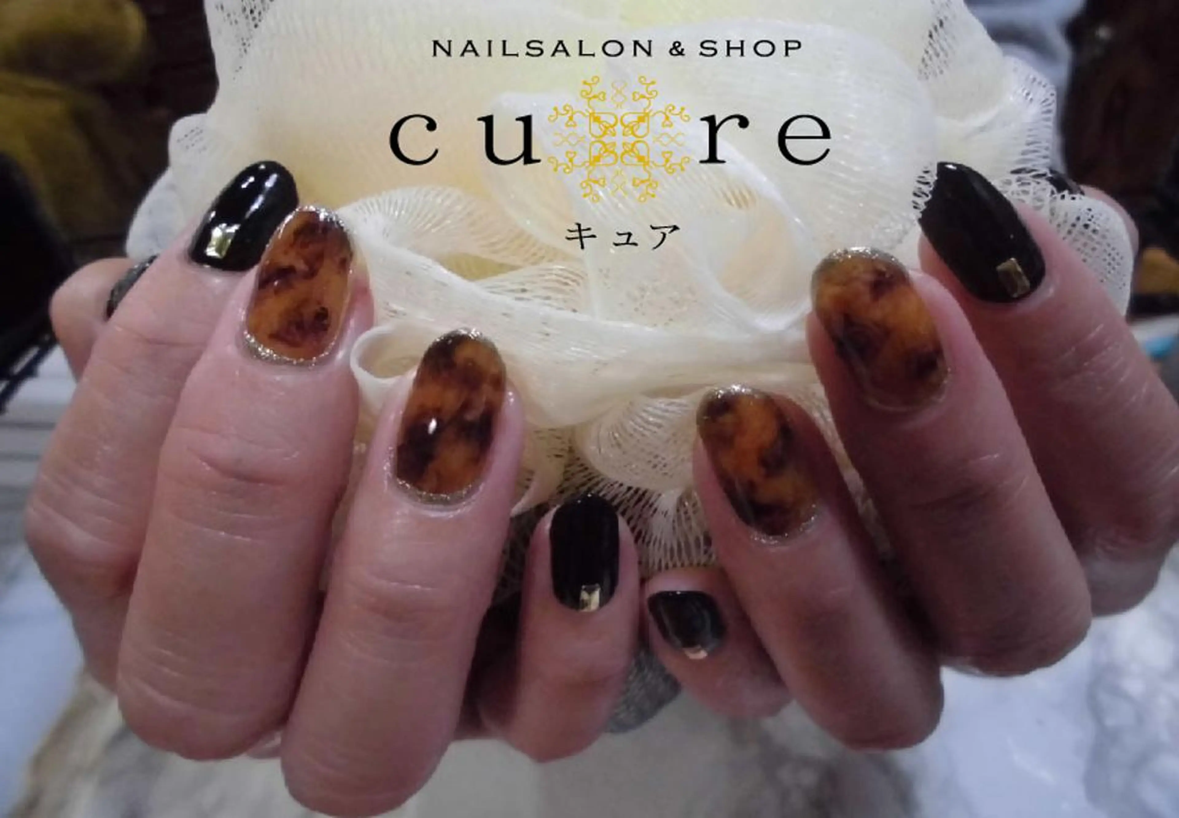 ミディアム ネイル ネイルサロン Cureのネイルデザイン