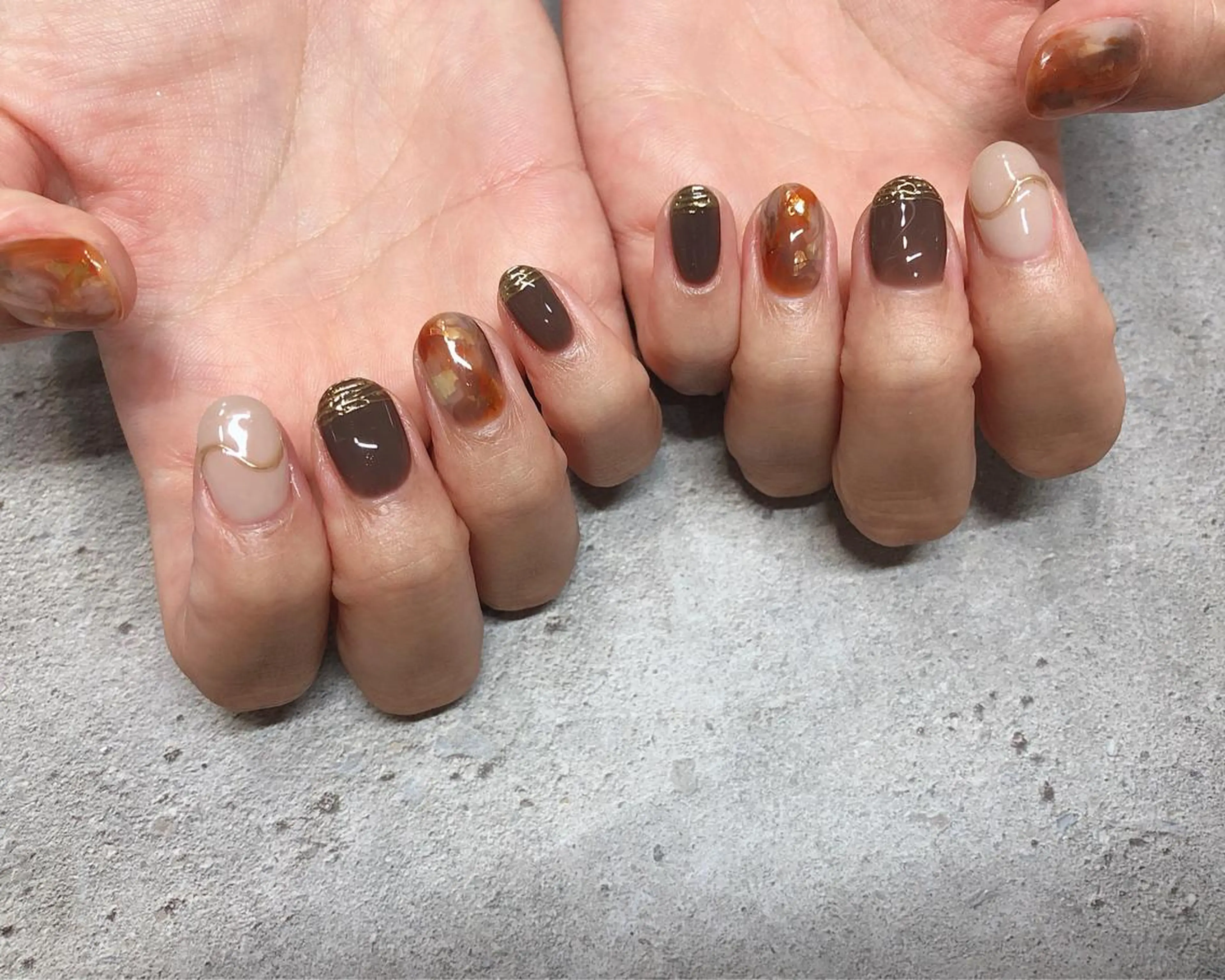 ネイル ハンドネイル saki_ nail heronのネイルデザイン