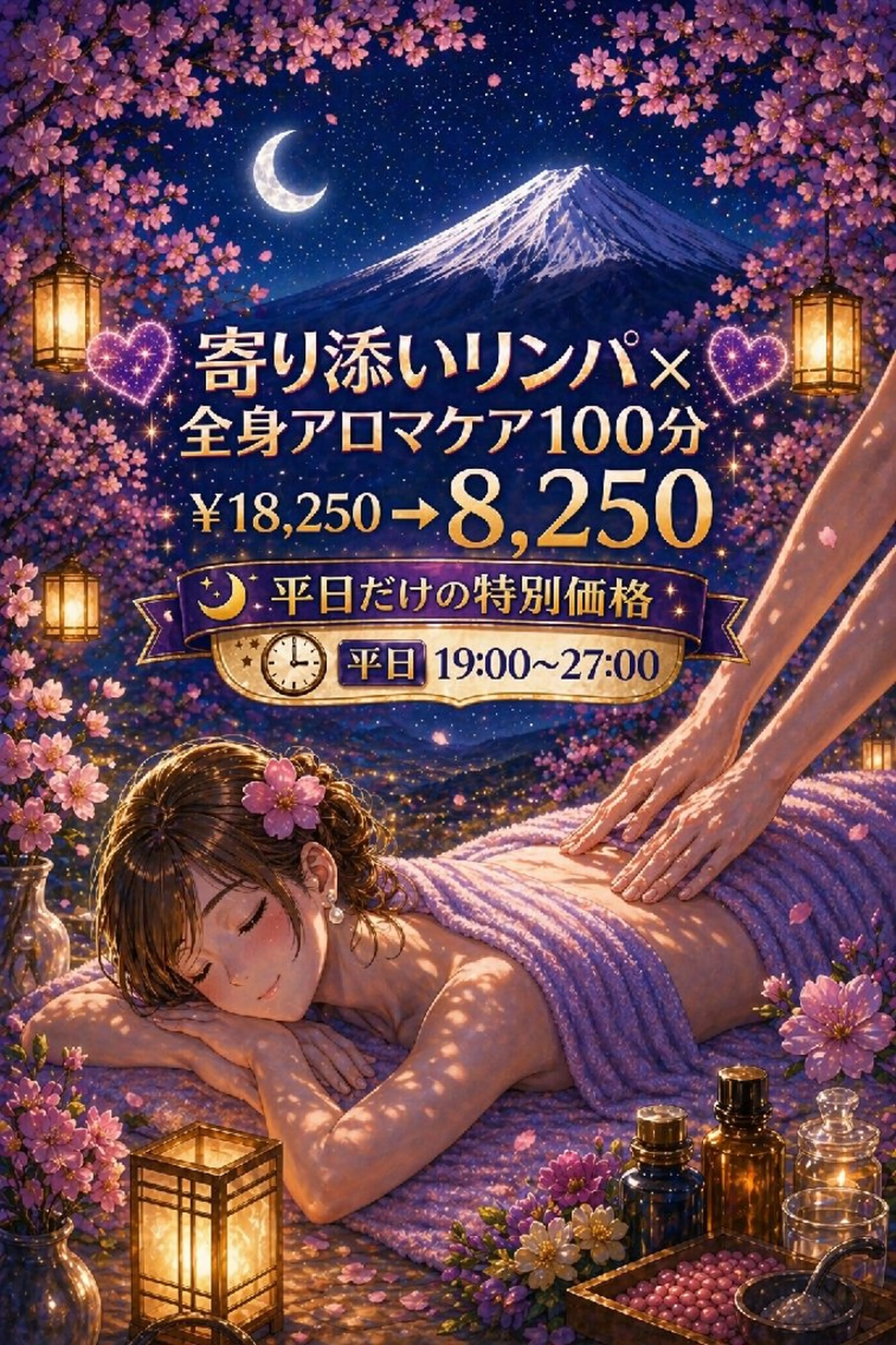 エステ リラク 💖癒し×ときめき 💖寄り添い王子さくのエステ・リラクイメージ