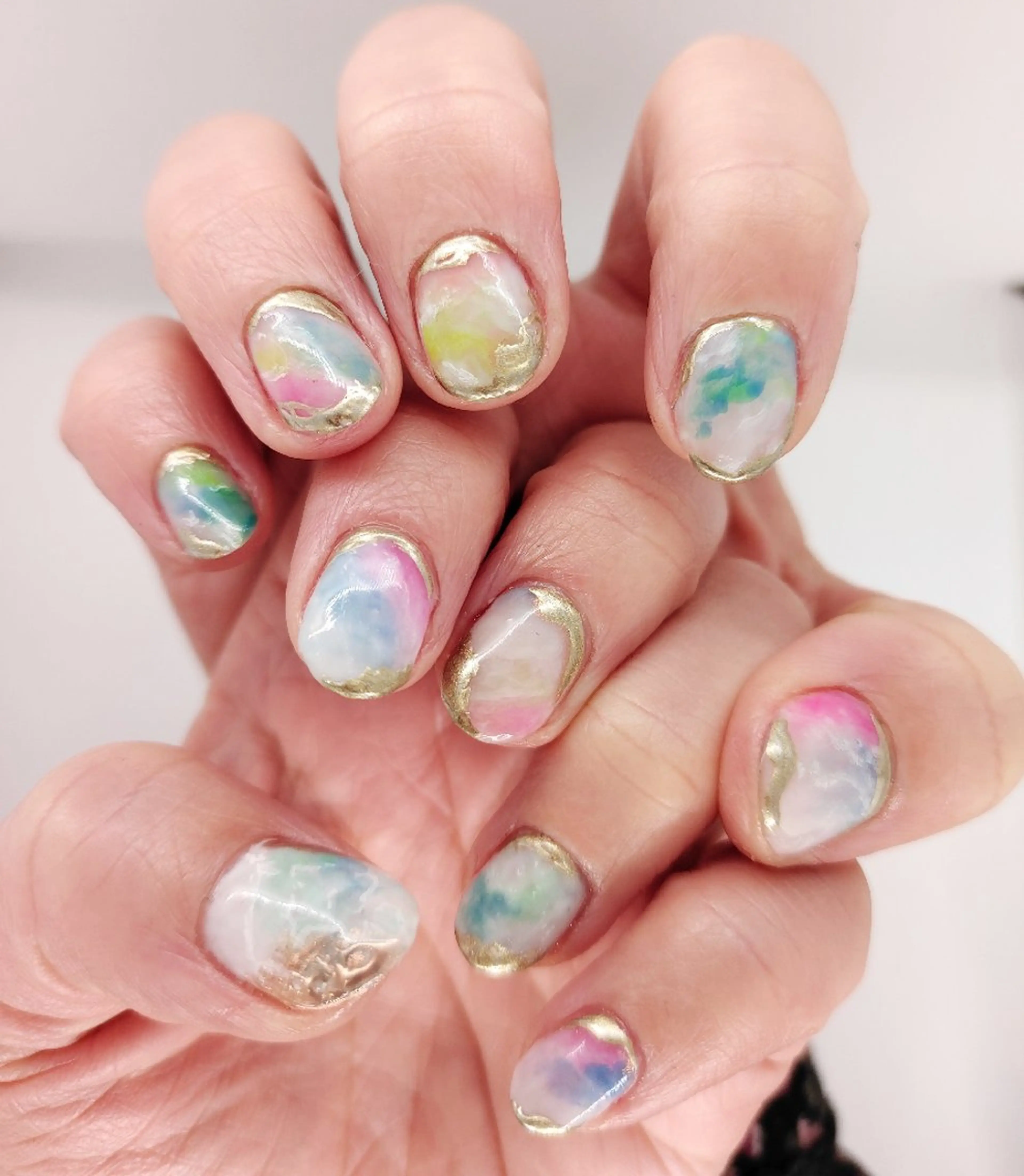 ネイル 千葉家蘭磨ネイル♣と タイ古式マッサージのネイルデザイン