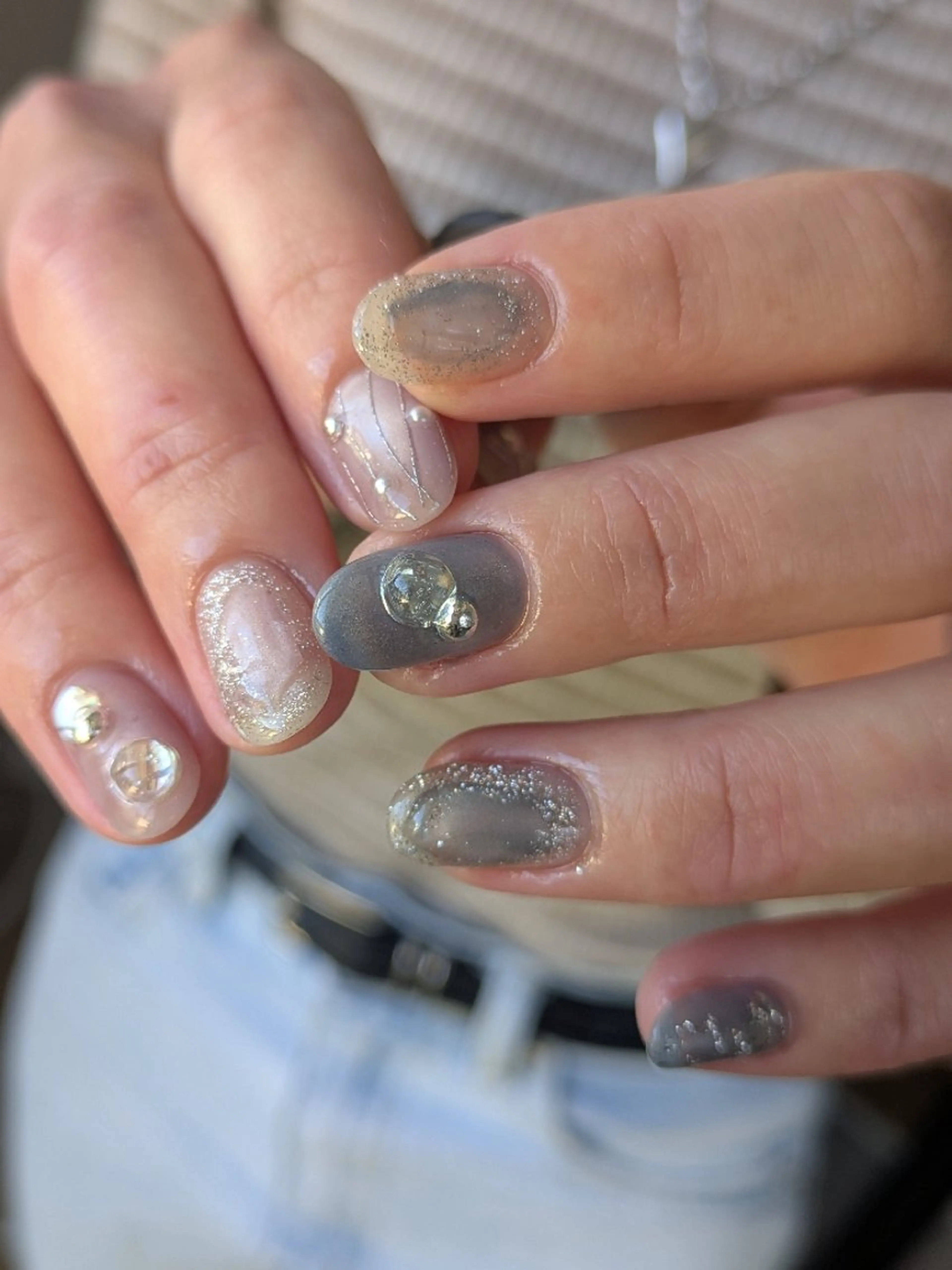 ネイル ハンドネイル jolie  ISIHARAのネイルデザイン