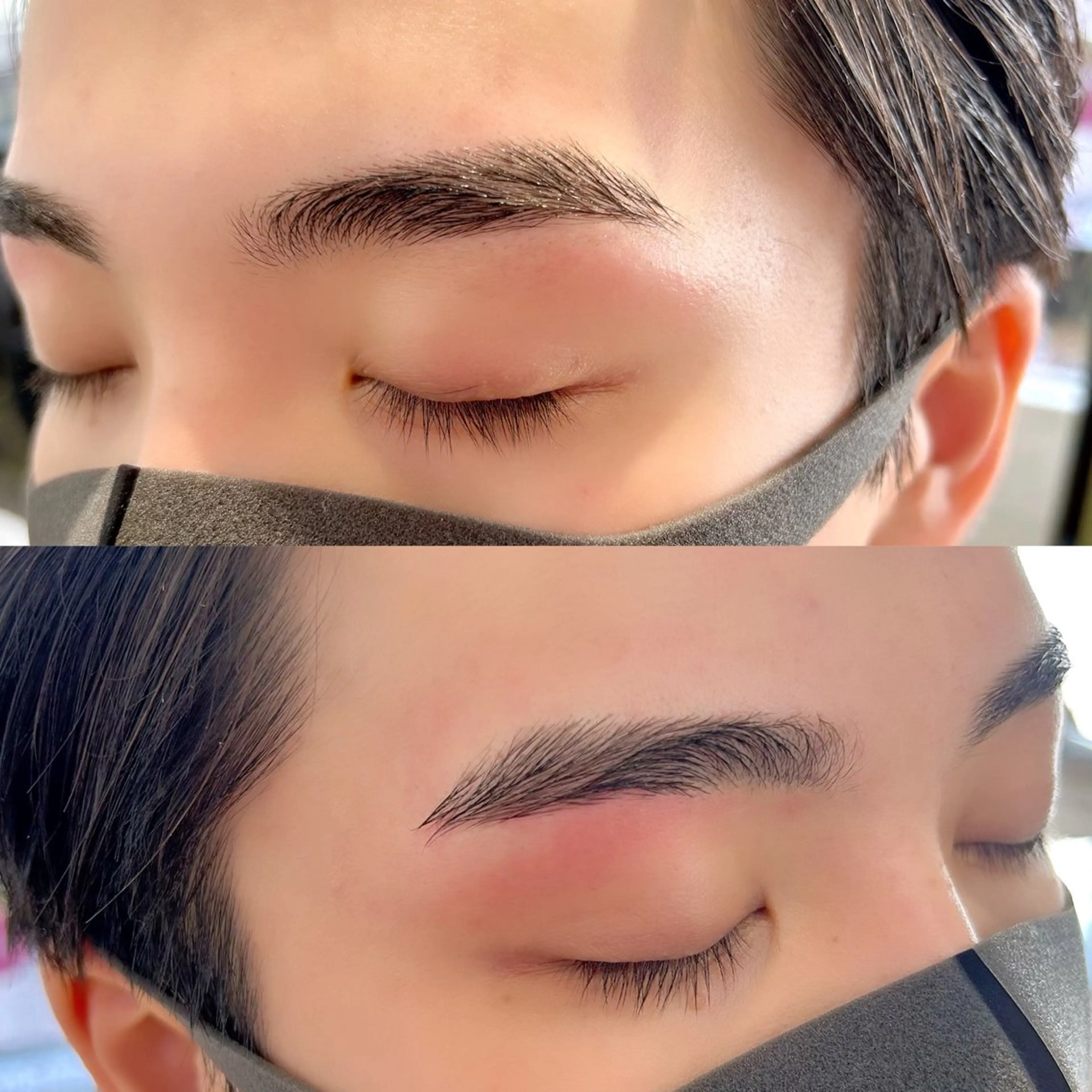 アイブロウ ワックス脱毛 眉カット その他(アイブロウ) 🎀🩶韓国風束感 エク/マナミ🪽のマツエク・マツパデザイン
