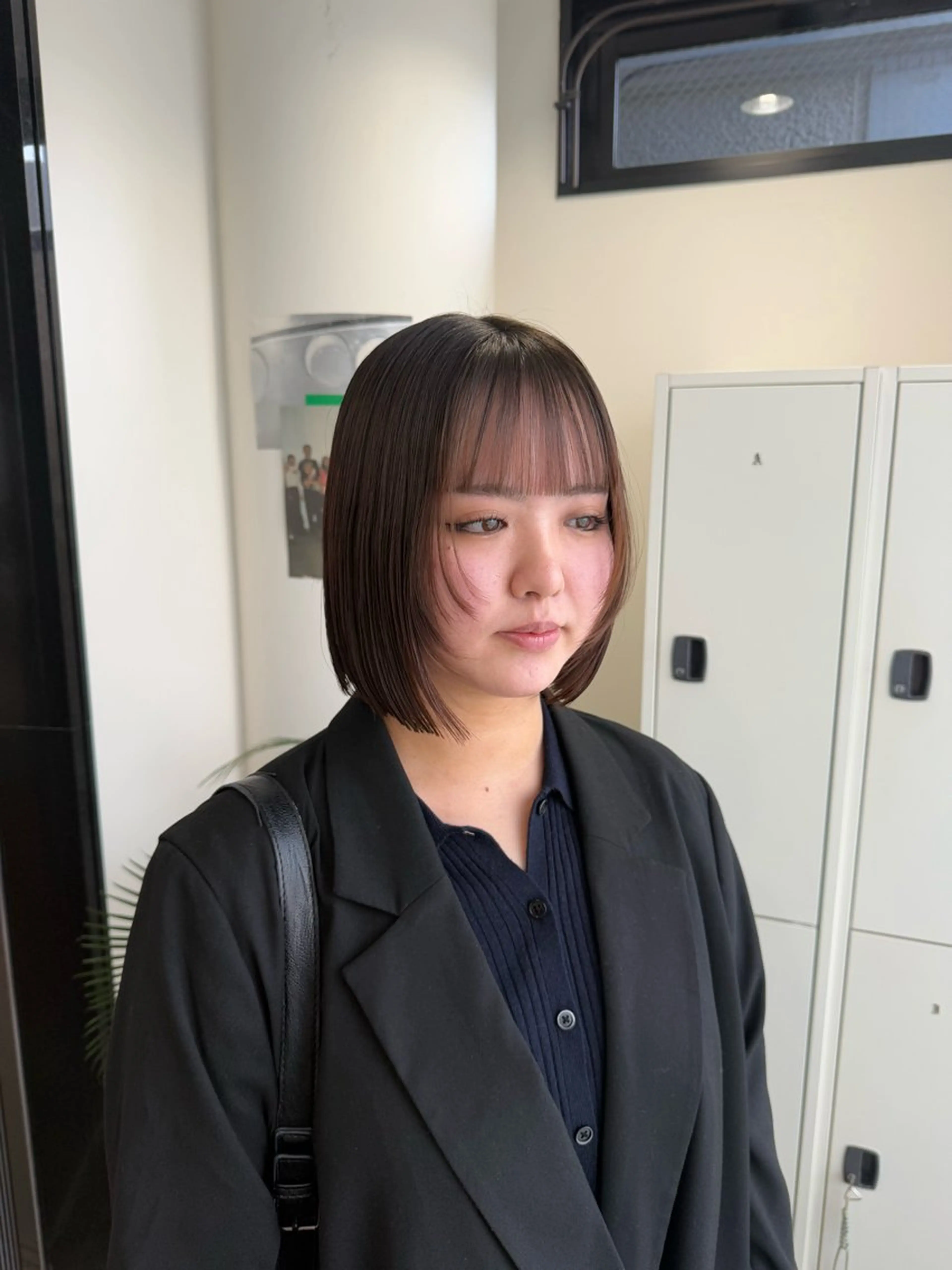 ショート ボブ レイヤーカット 🟡ひろの/ツヤ カラー/髪質改善🟡のヘアスタイル