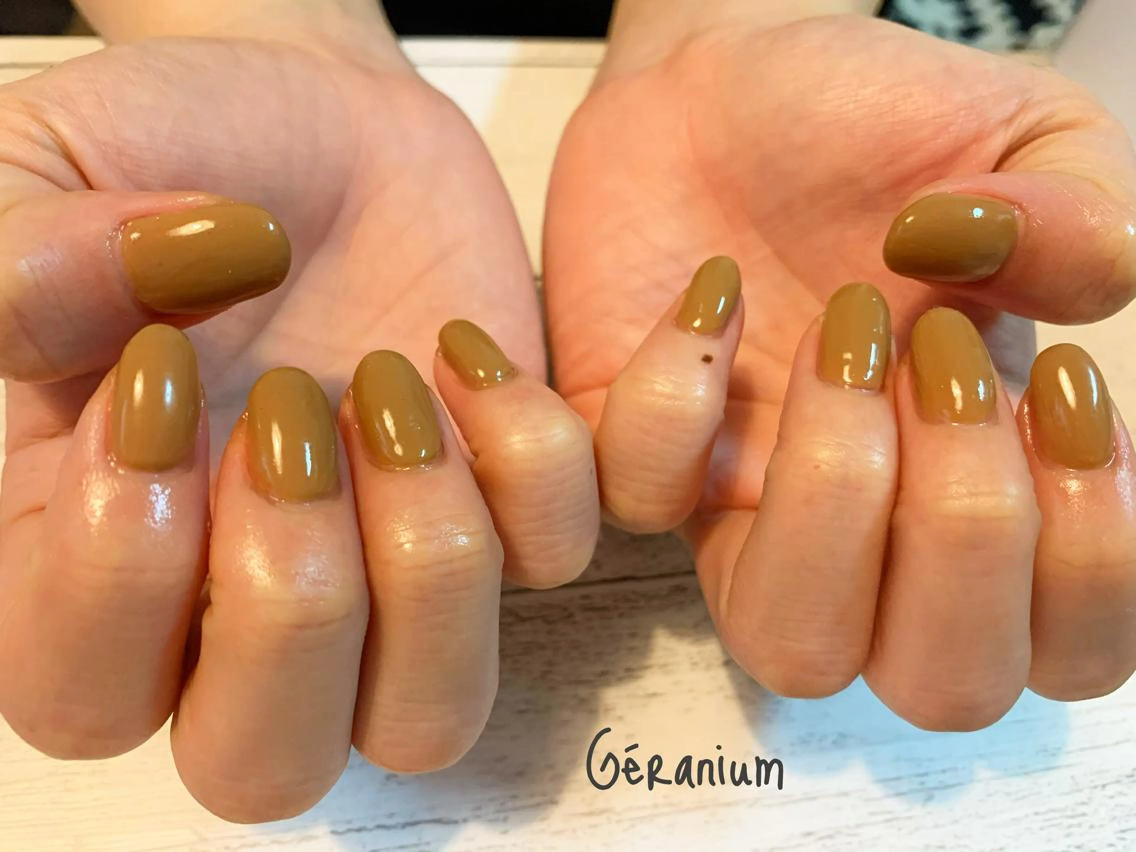 ネイル ハンドネイル フットネイル GéRanium Harukaのネイルデザイン