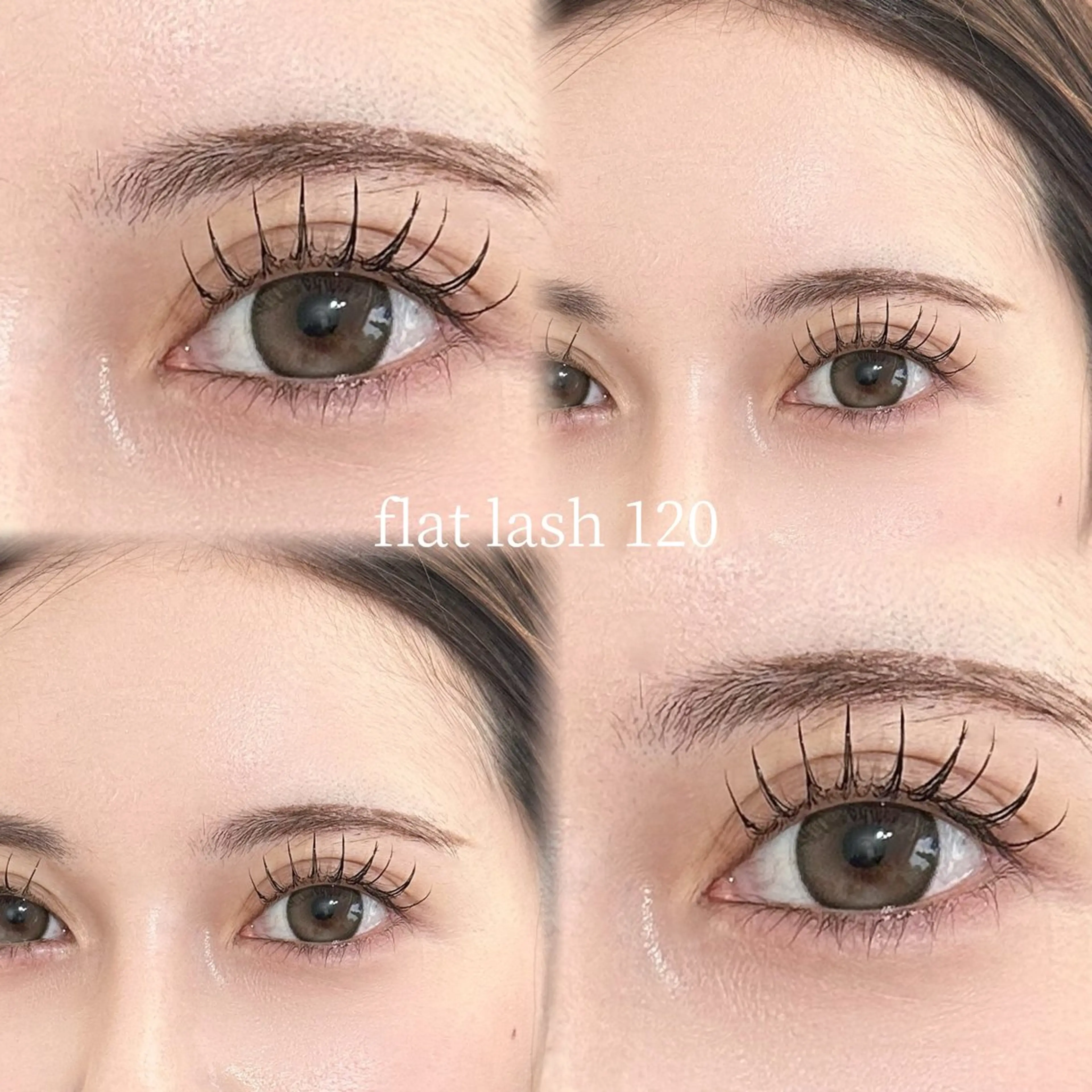 マツエク・マツパ フラットラッシュ eye list ❤︎AOIのマツエク・マツパデザイン