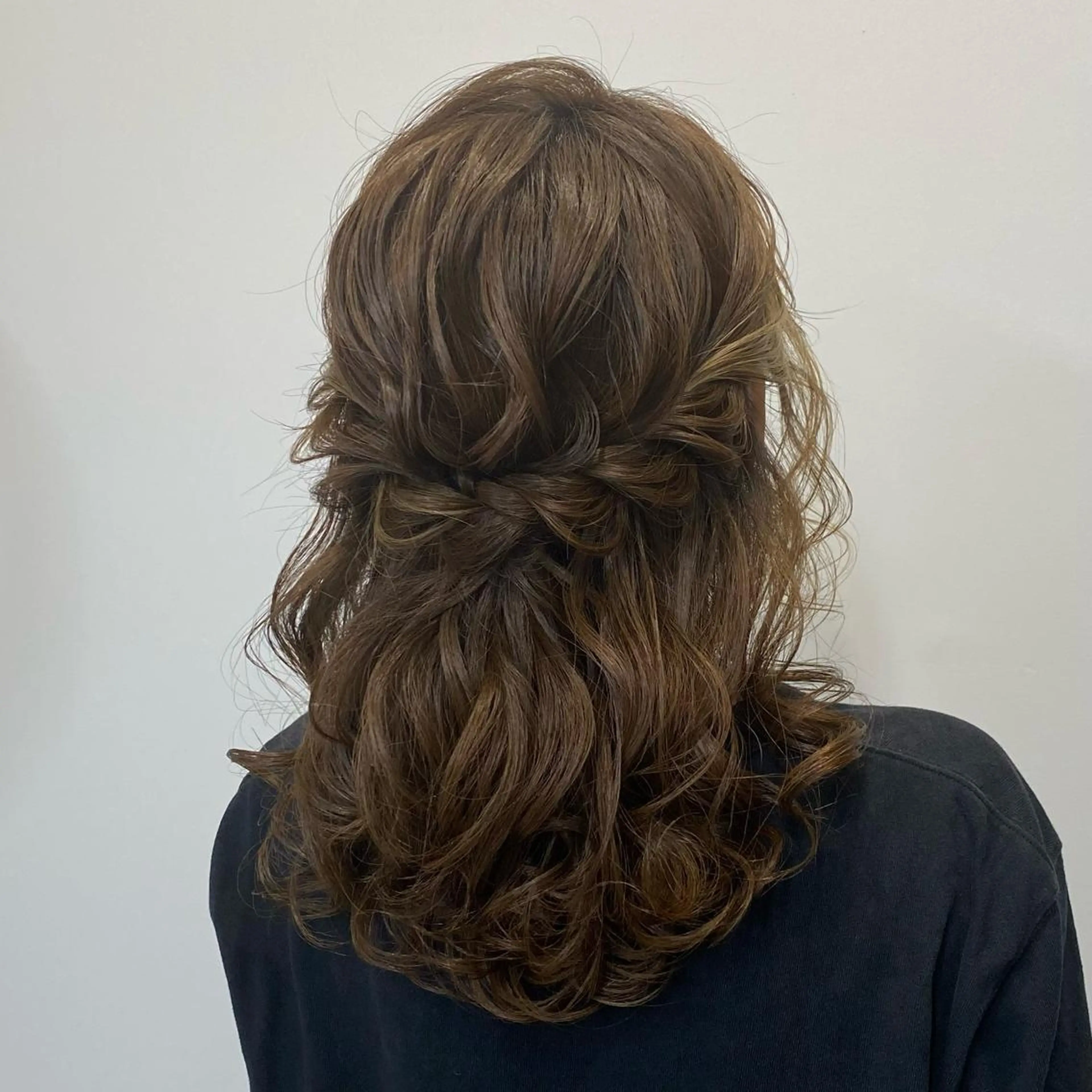 ロング カラー パーマ ヘアアレンジ メンズ キッズ ネイル マツエク・マツパ アイブロウ エクステモデル募集 💗大阪梅田/川上のヘアスタイル