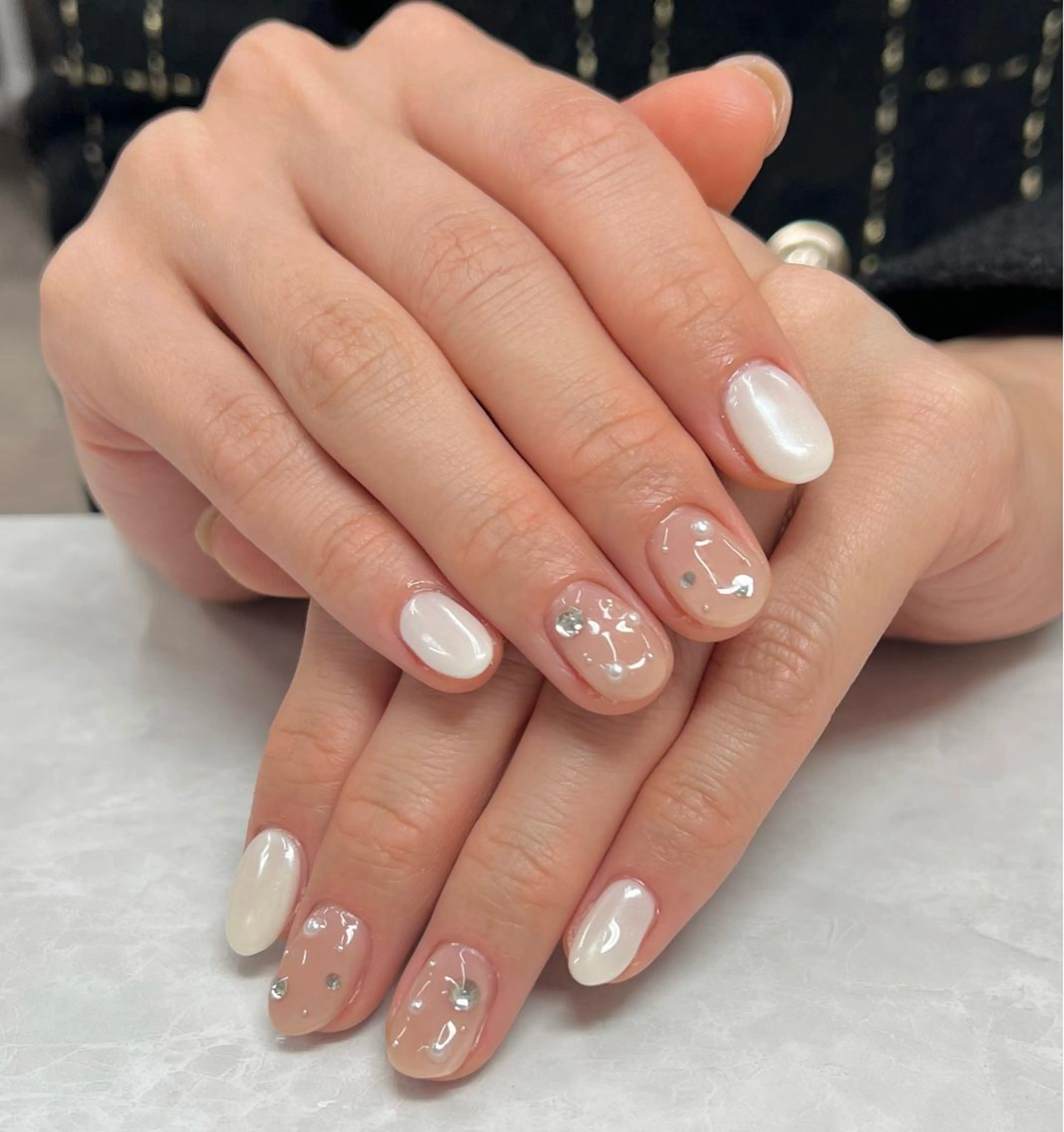 ネイル AISAフィル× ハードモチ最強のネイルデザイン