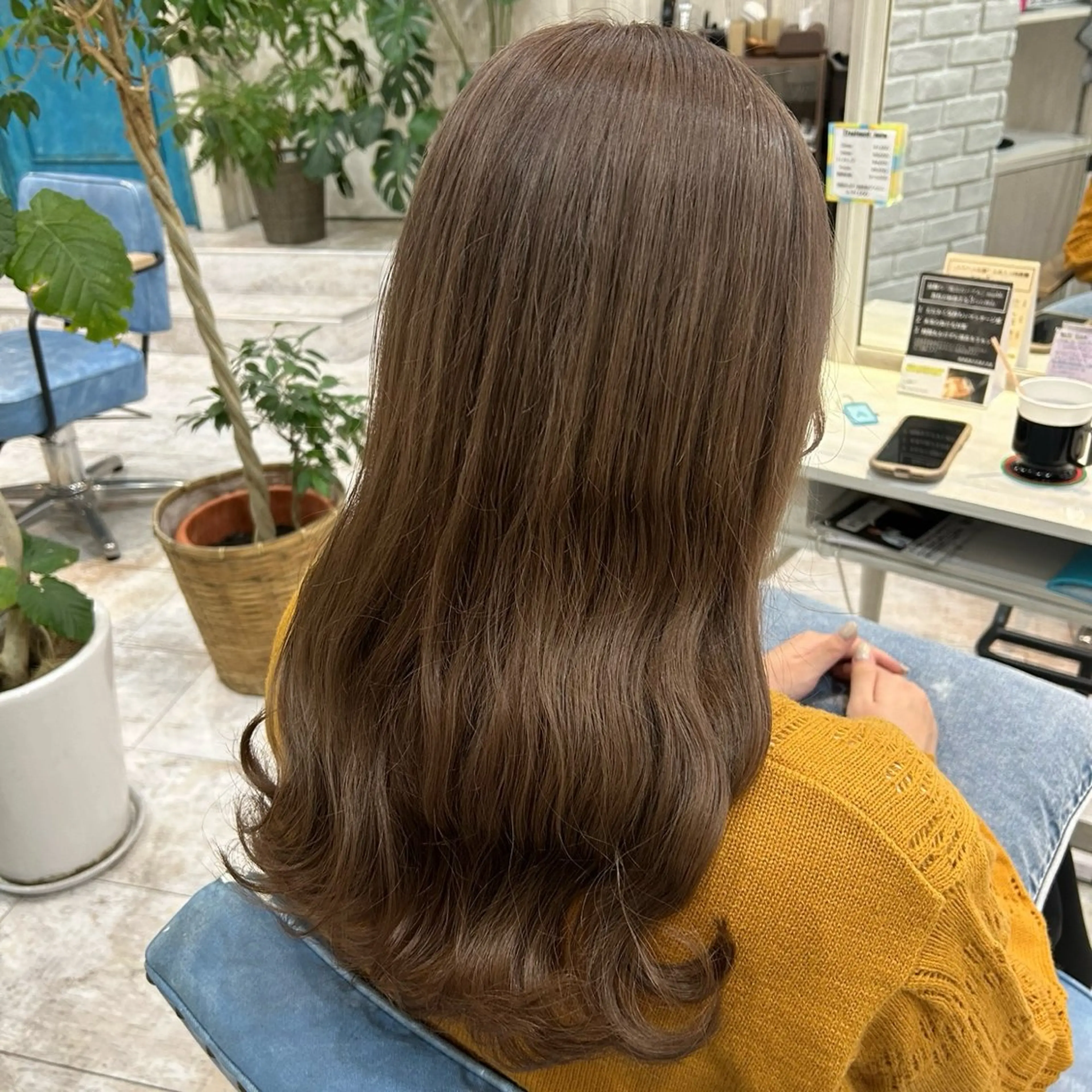 🌈ダブルカラー(ブリーチ+フルカラー)➕トリートメント🌈の写真