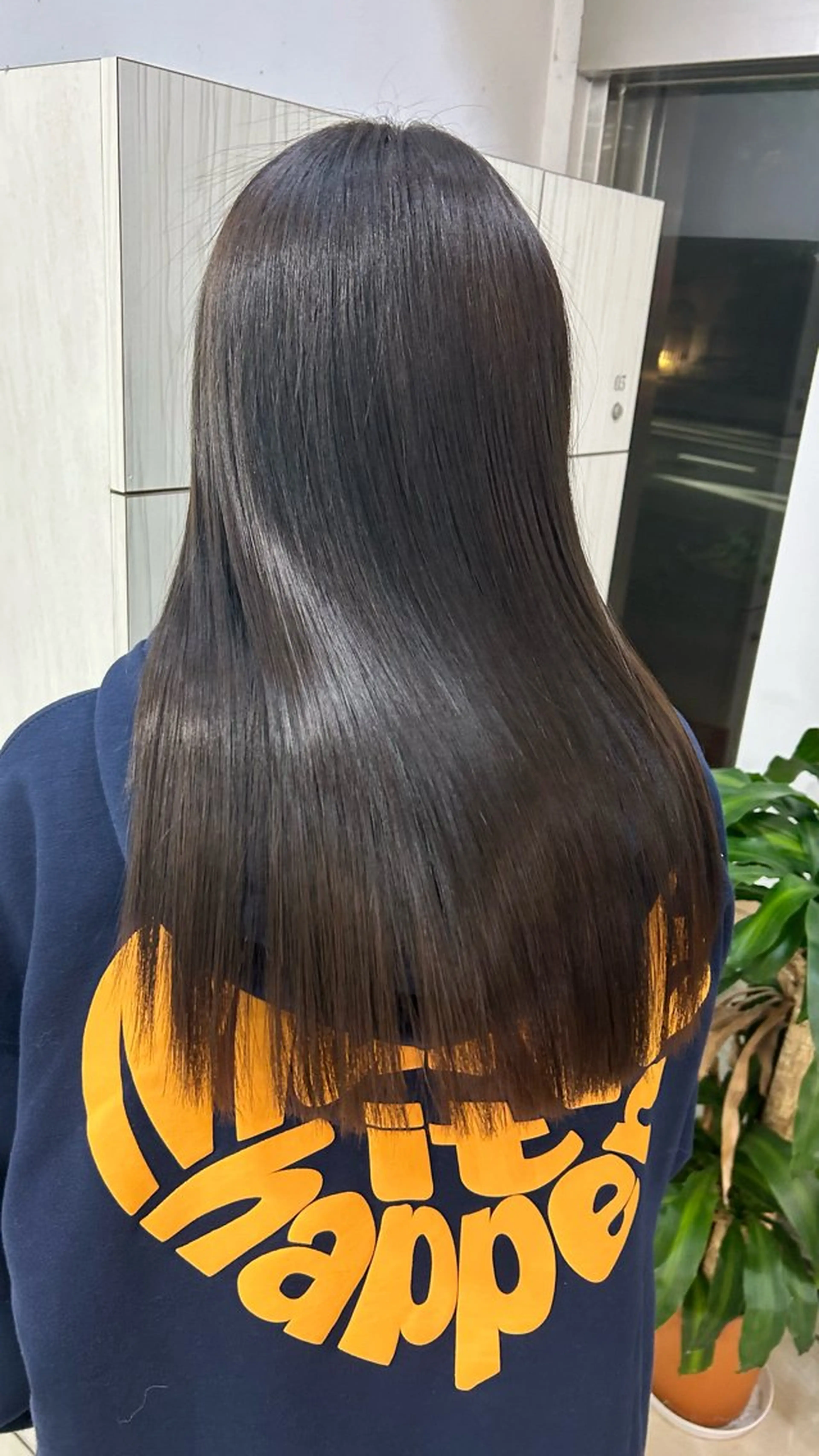 ロング 髪質改善 ヘアカラー トリートメント 【髪質改善カラー】 瀧田嵐士🇰🇷のヘアスタイル