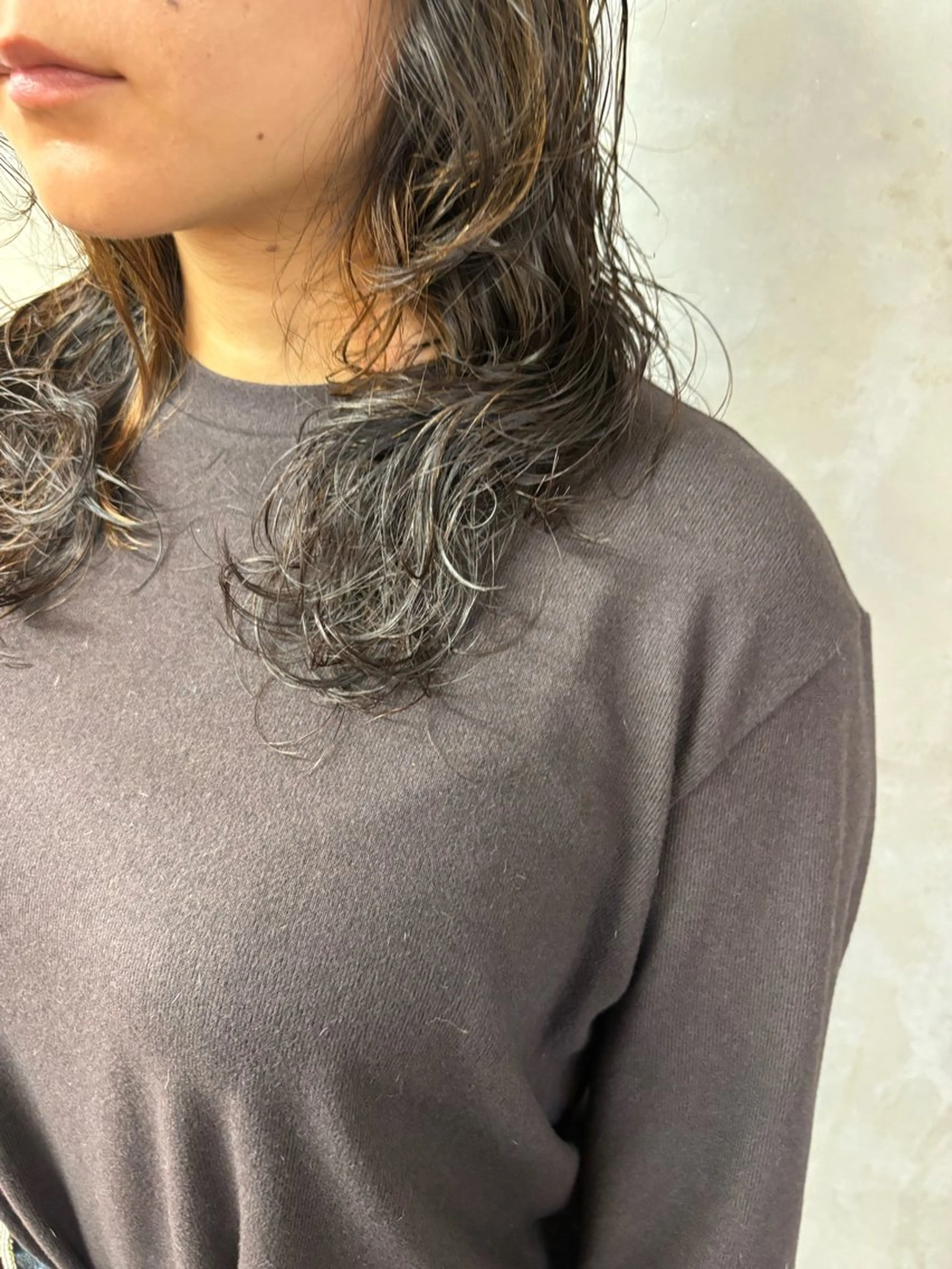 ロング パーマ 🍳しながわ はるか🍳のヘアスタイル