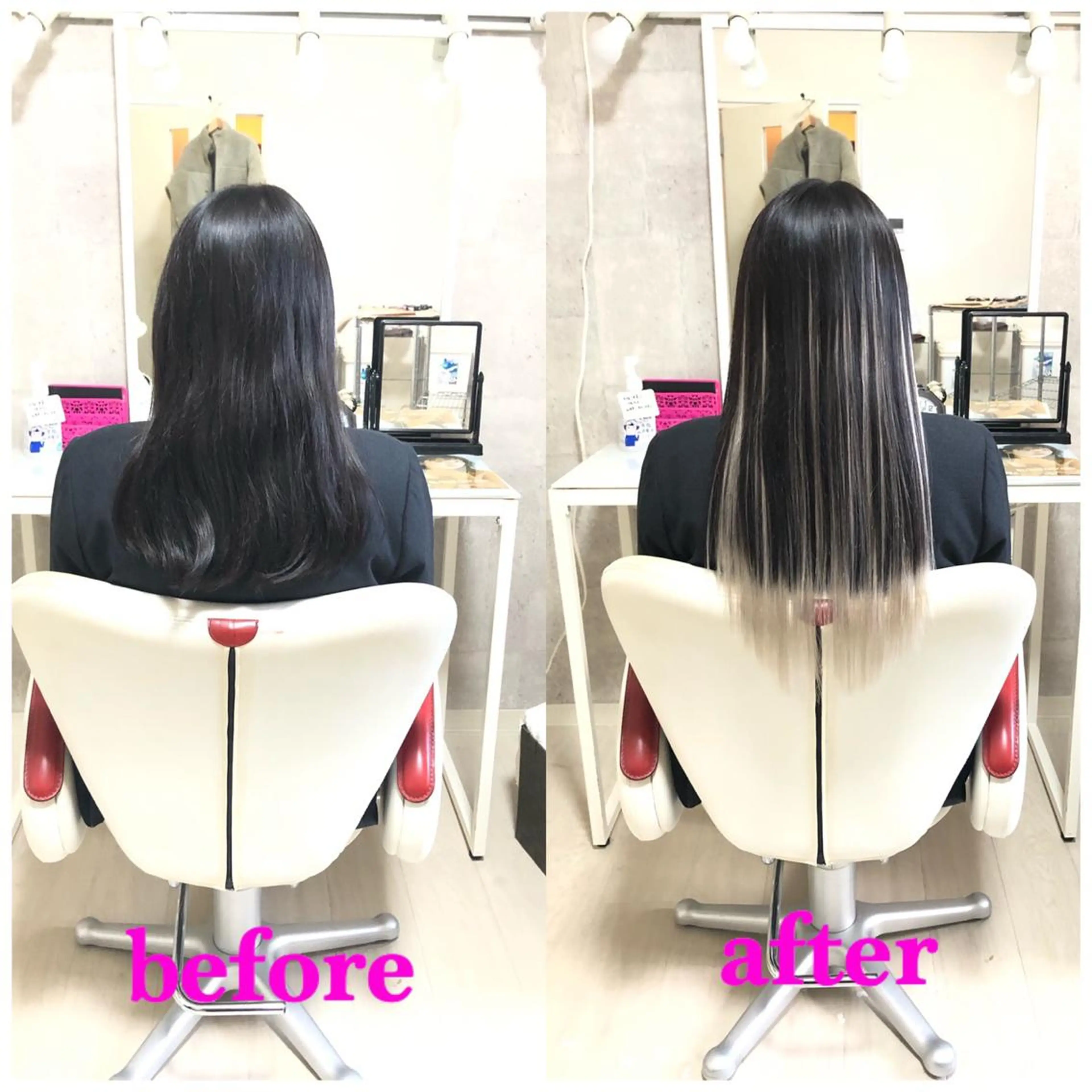 ロング エクステ 🌸ドレスアップ 心斎橋店🌸のヘアスタイル