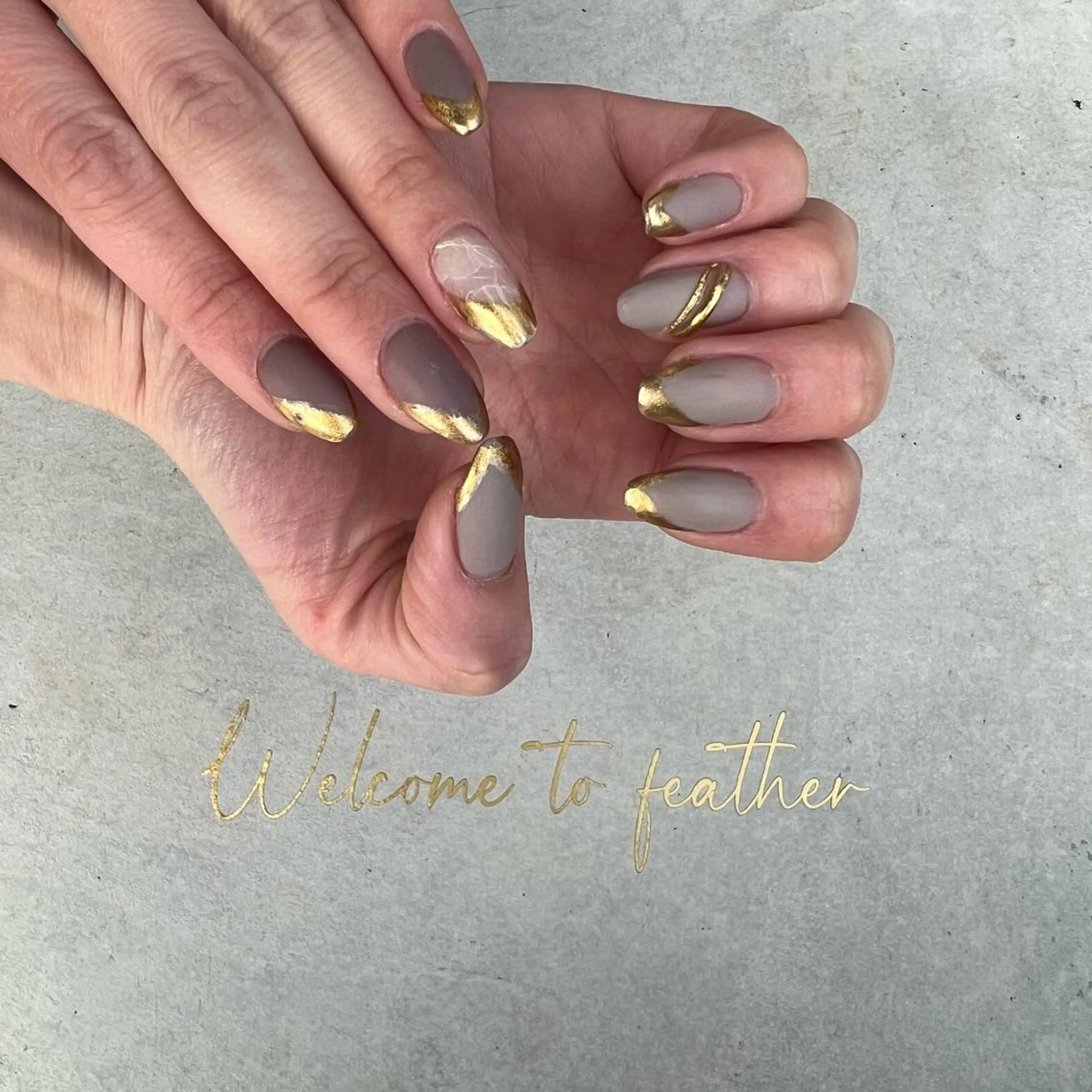 ネイル Feather MAIのマツエク・マツパデザイン