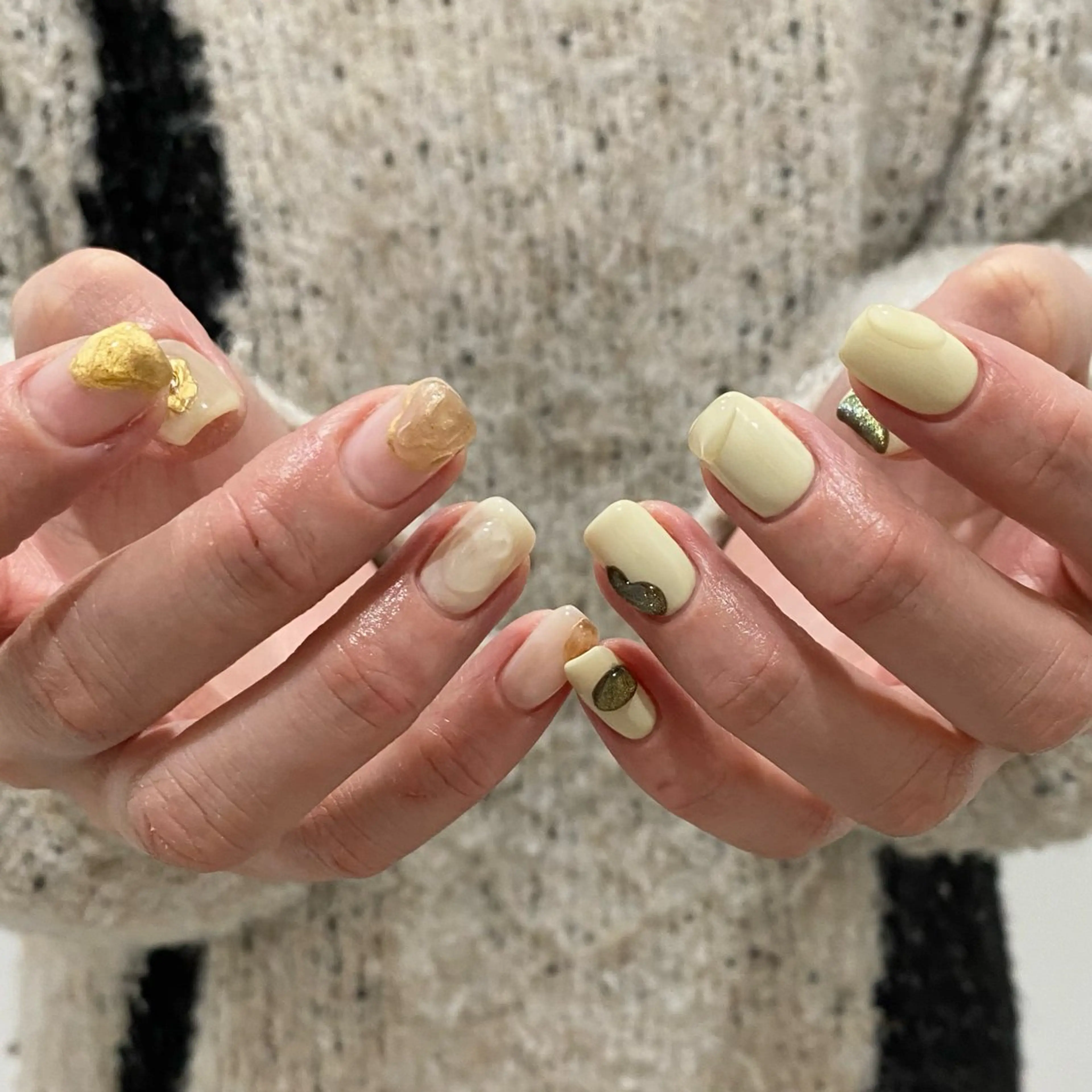 ネイル ハンドネイル NUE rico / ニュアンスネイルのネイルデザイン