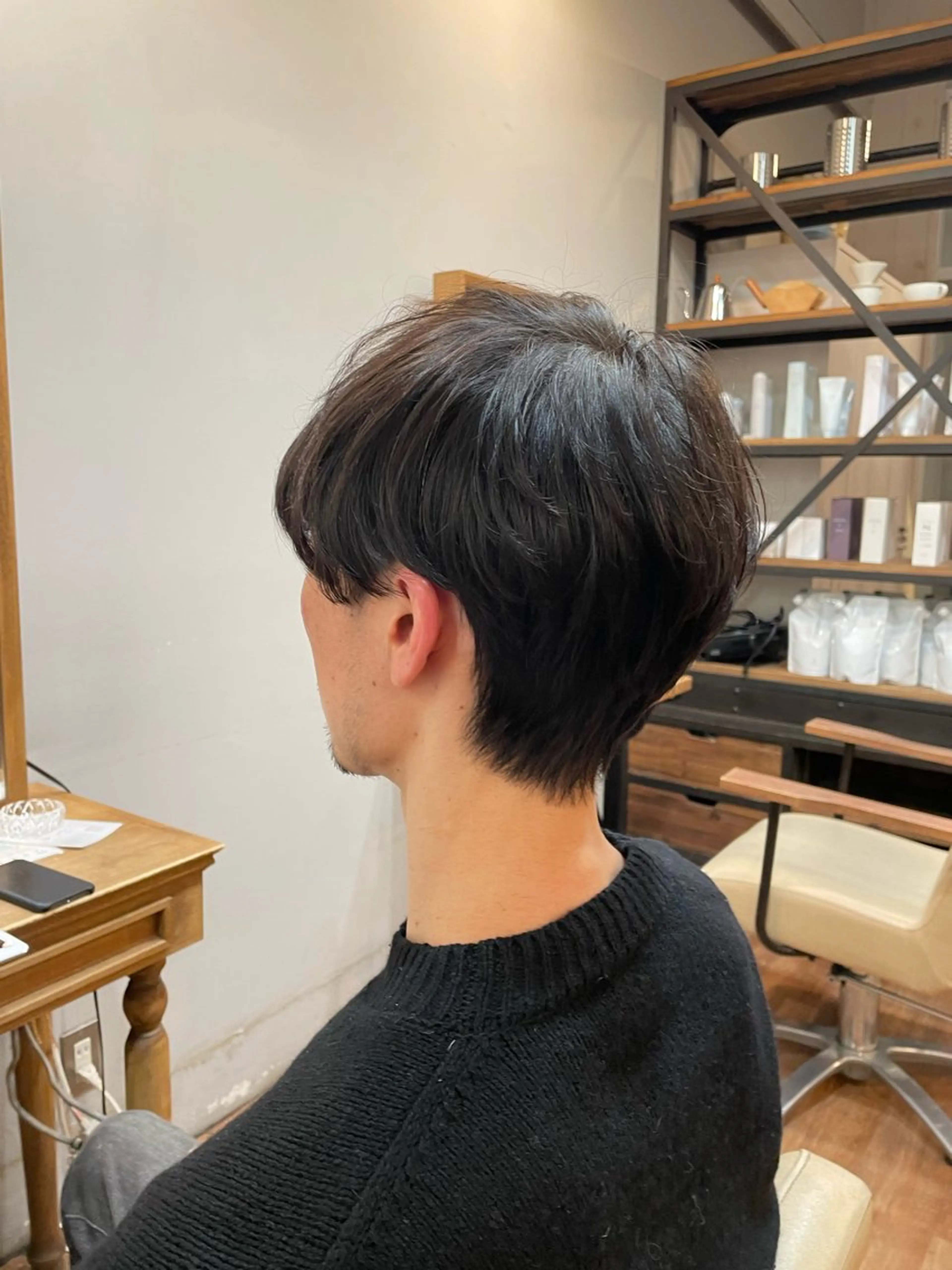 ショート メンズ オオシマ ミユのヘアスタイル