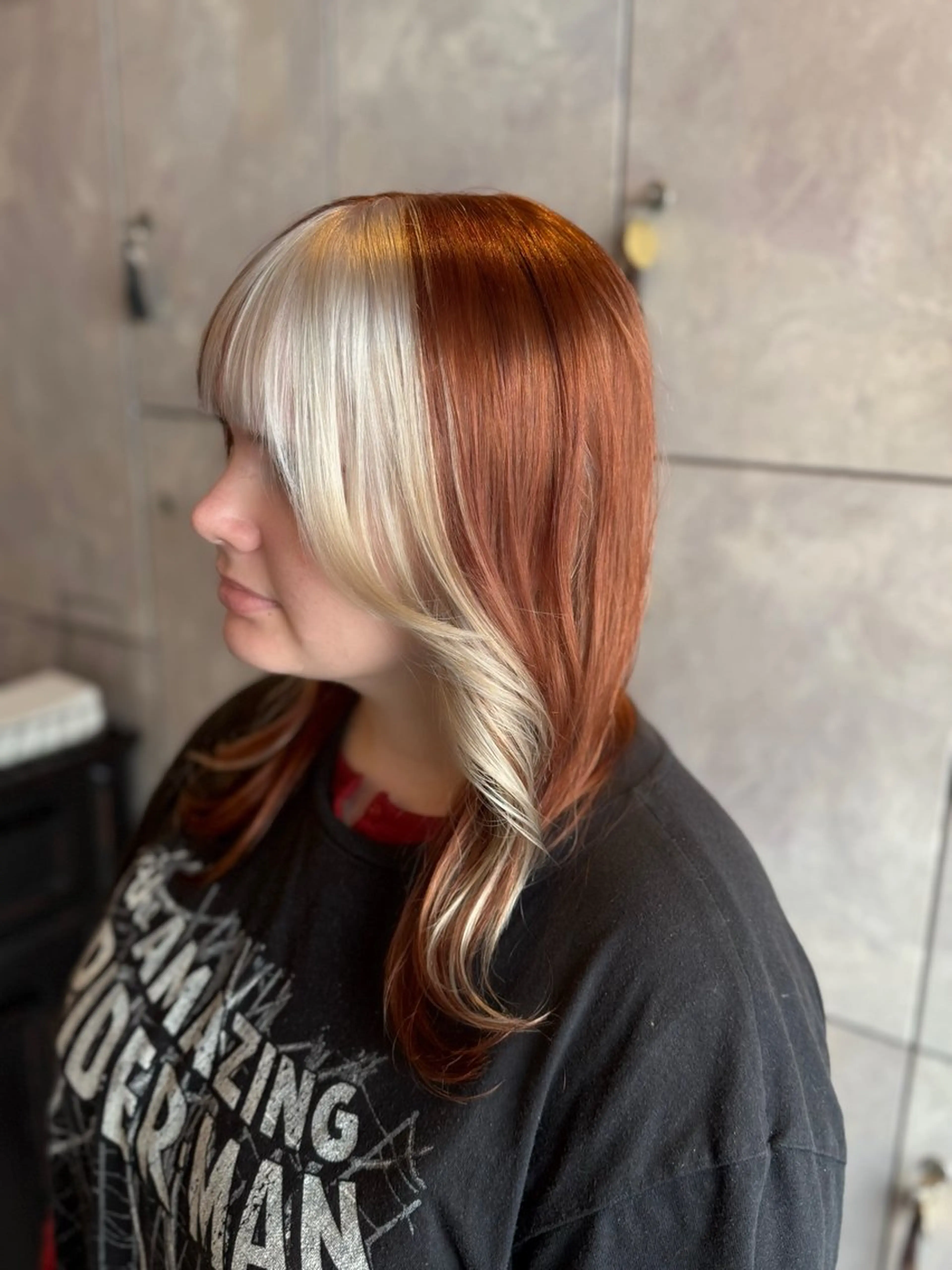 ミディアム カラー 🎀ハイトーン・艶 カラー HANA🎀のヘアスタイル