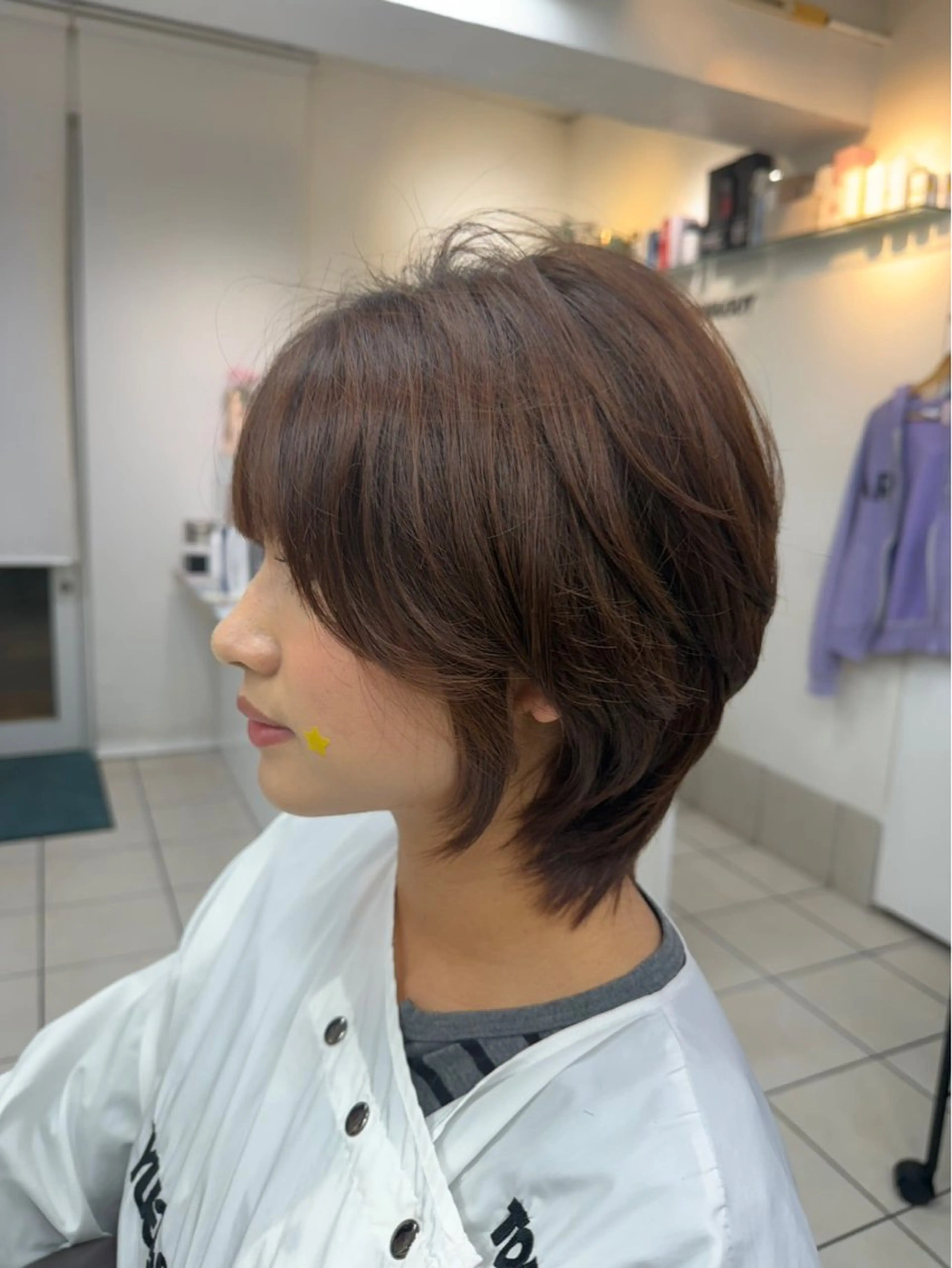 ショート 星野 菜月のヘアスタイル