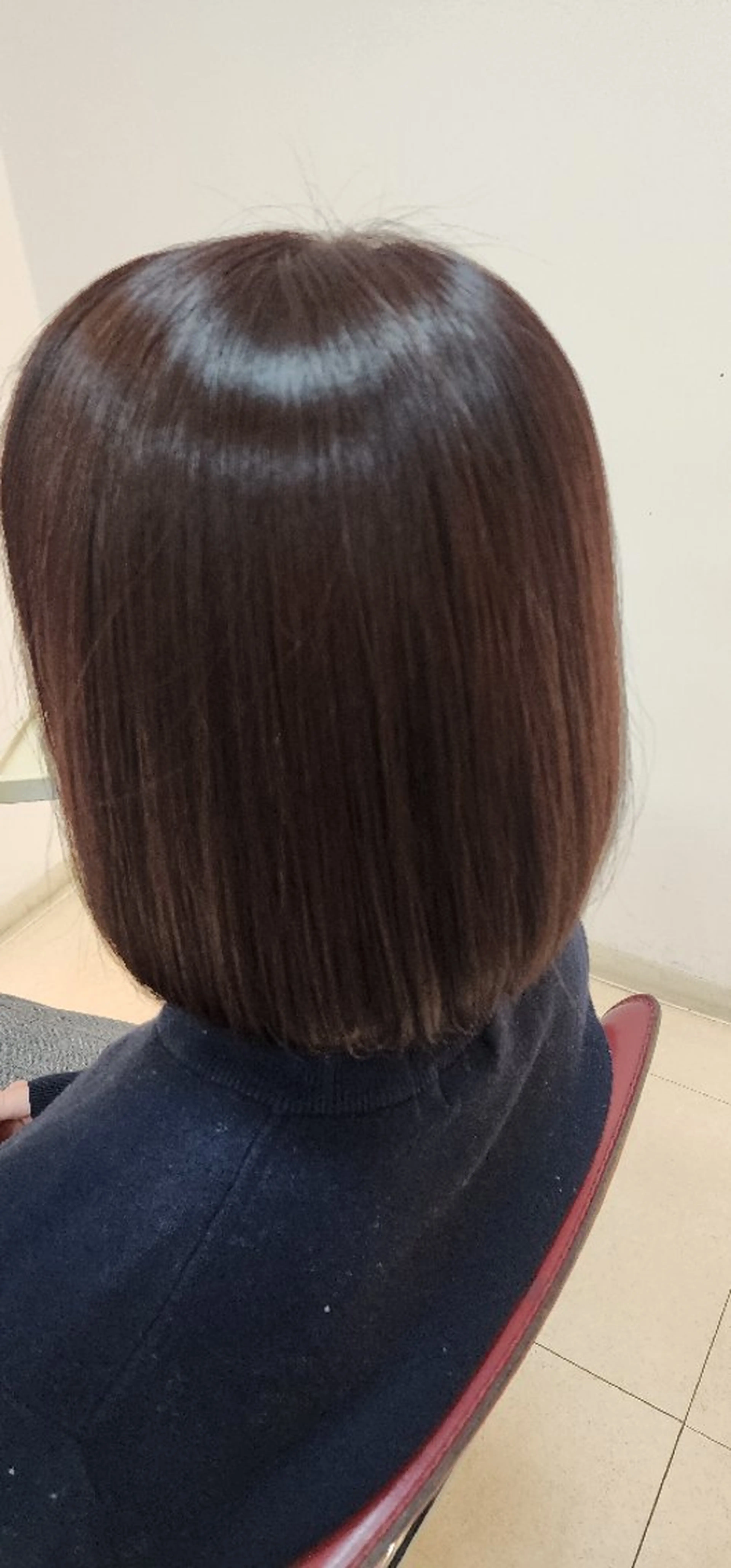 ミディアム カラー 髪質改善 hairmake Juinのヘアスタイル