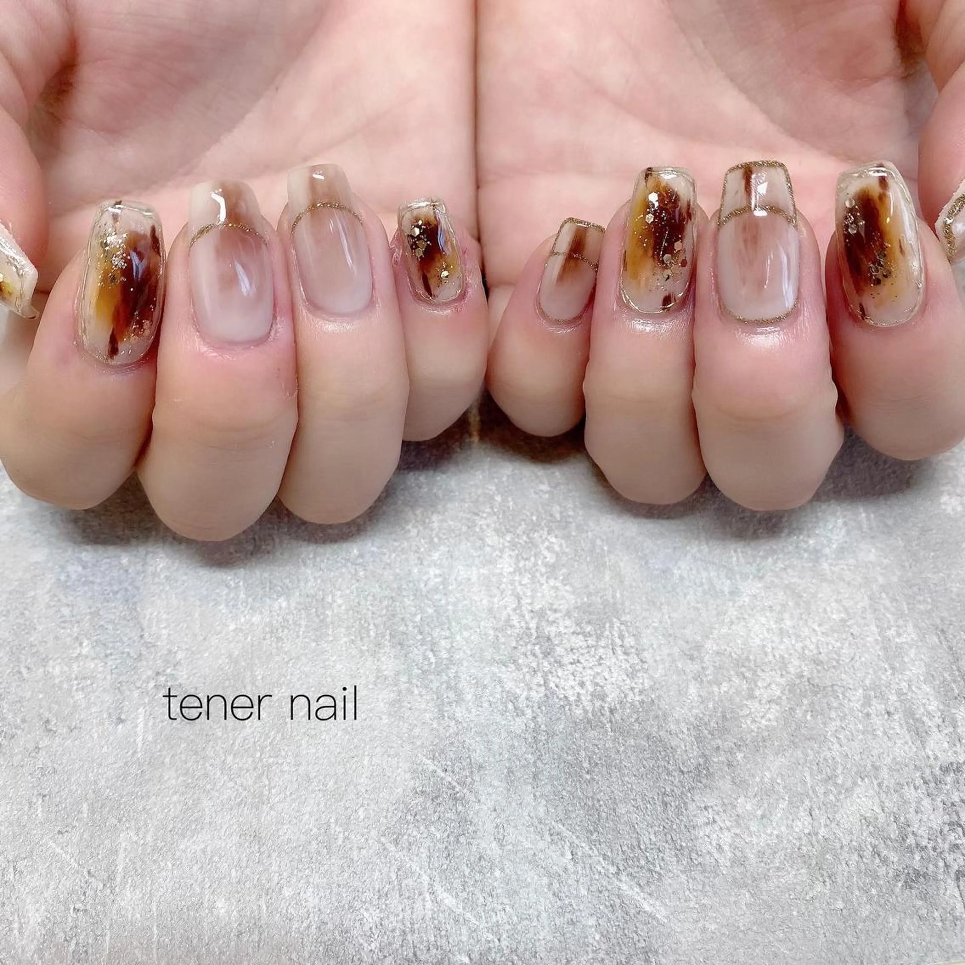 ネイル ニュアンスネイル テネルネイル tener nailのネイルデザイン