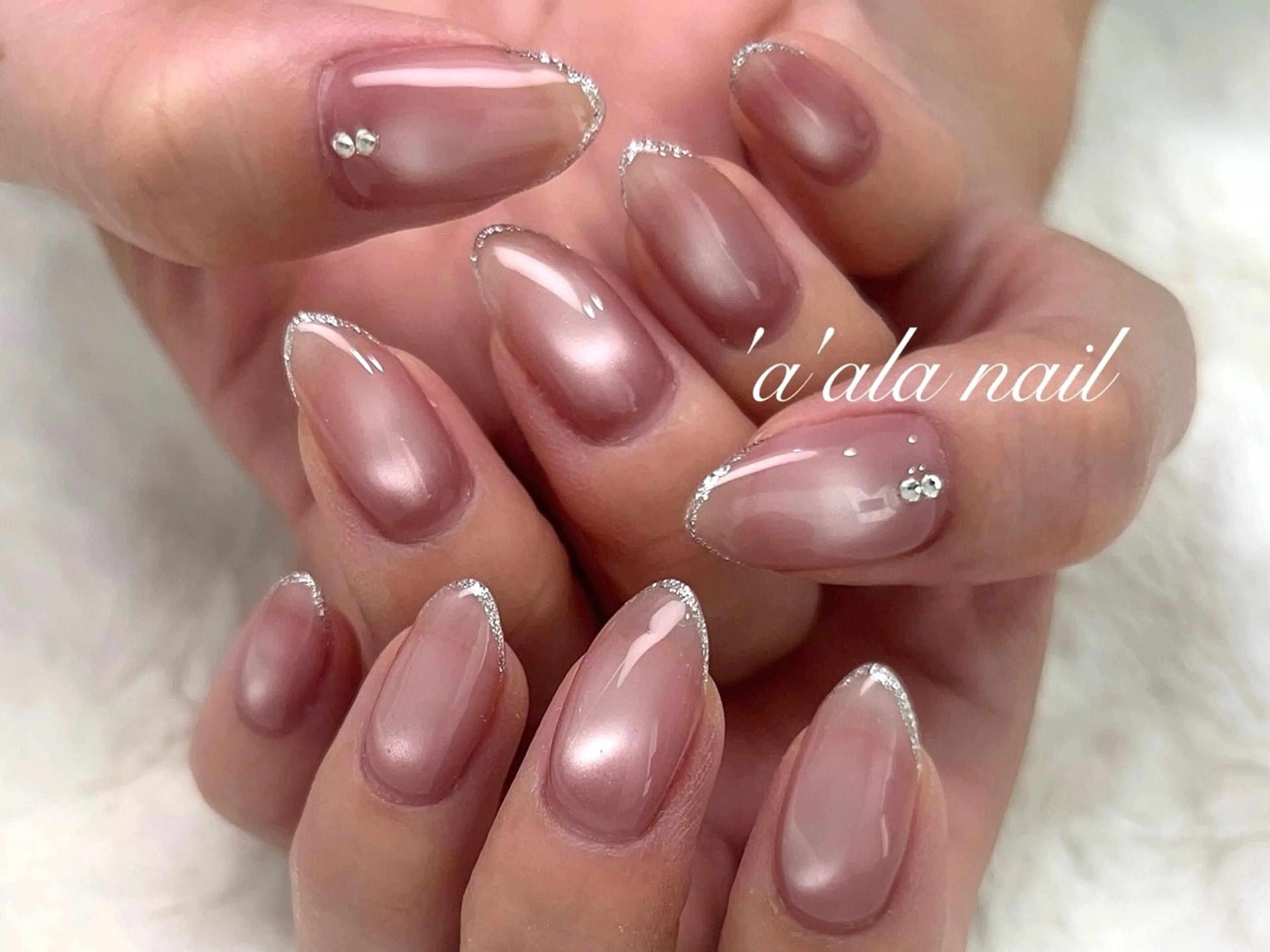 ネイル マグネットネイル 'a'ala nailのネイルデザイン