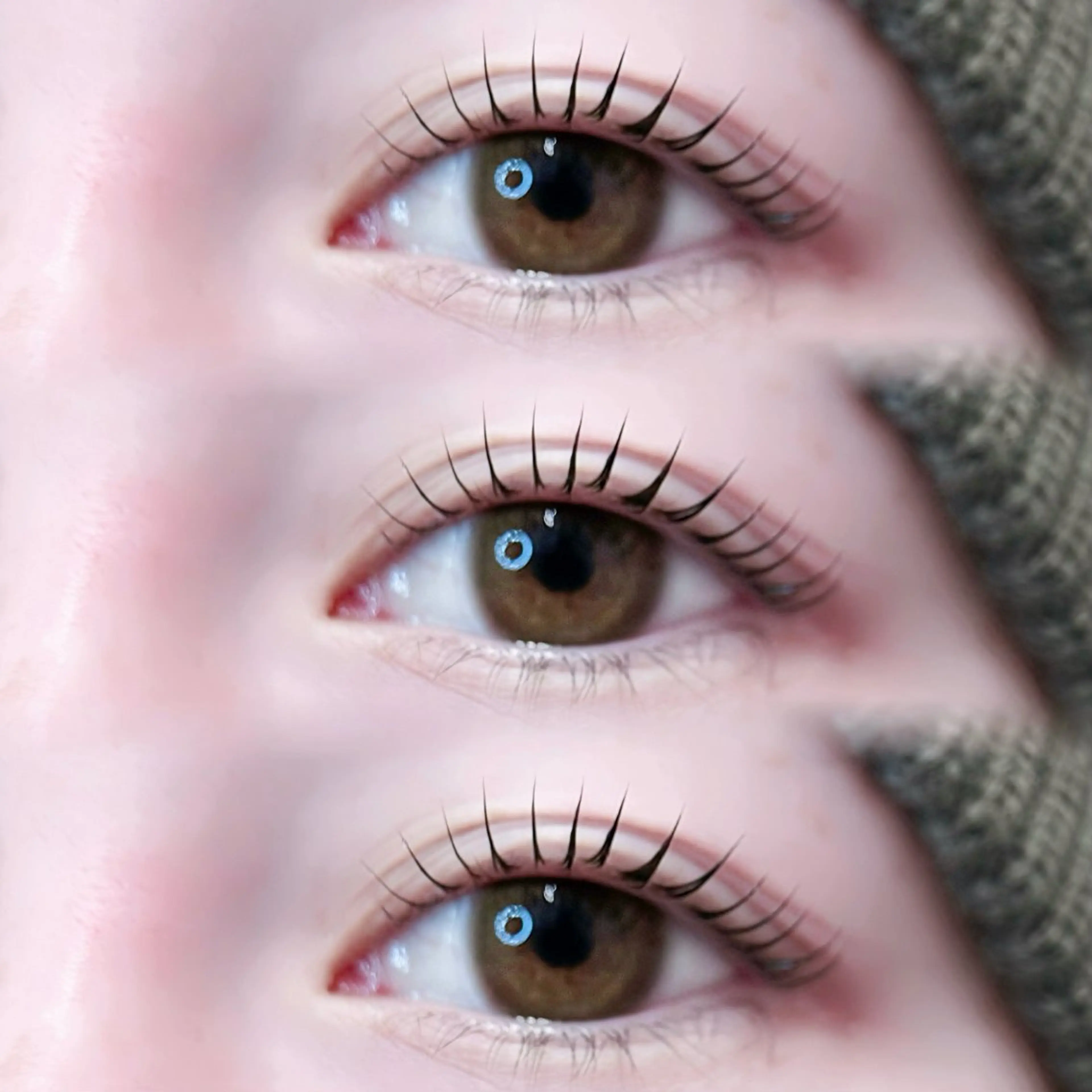 マツエク・マツパ 束感まつ毛 パリジェンヌラッシュリフト まつげパーマ 一重×まつ毛パーマ マツパ fein.Ruka ♡垢抜け美眉のマツエク・マツパデザイン