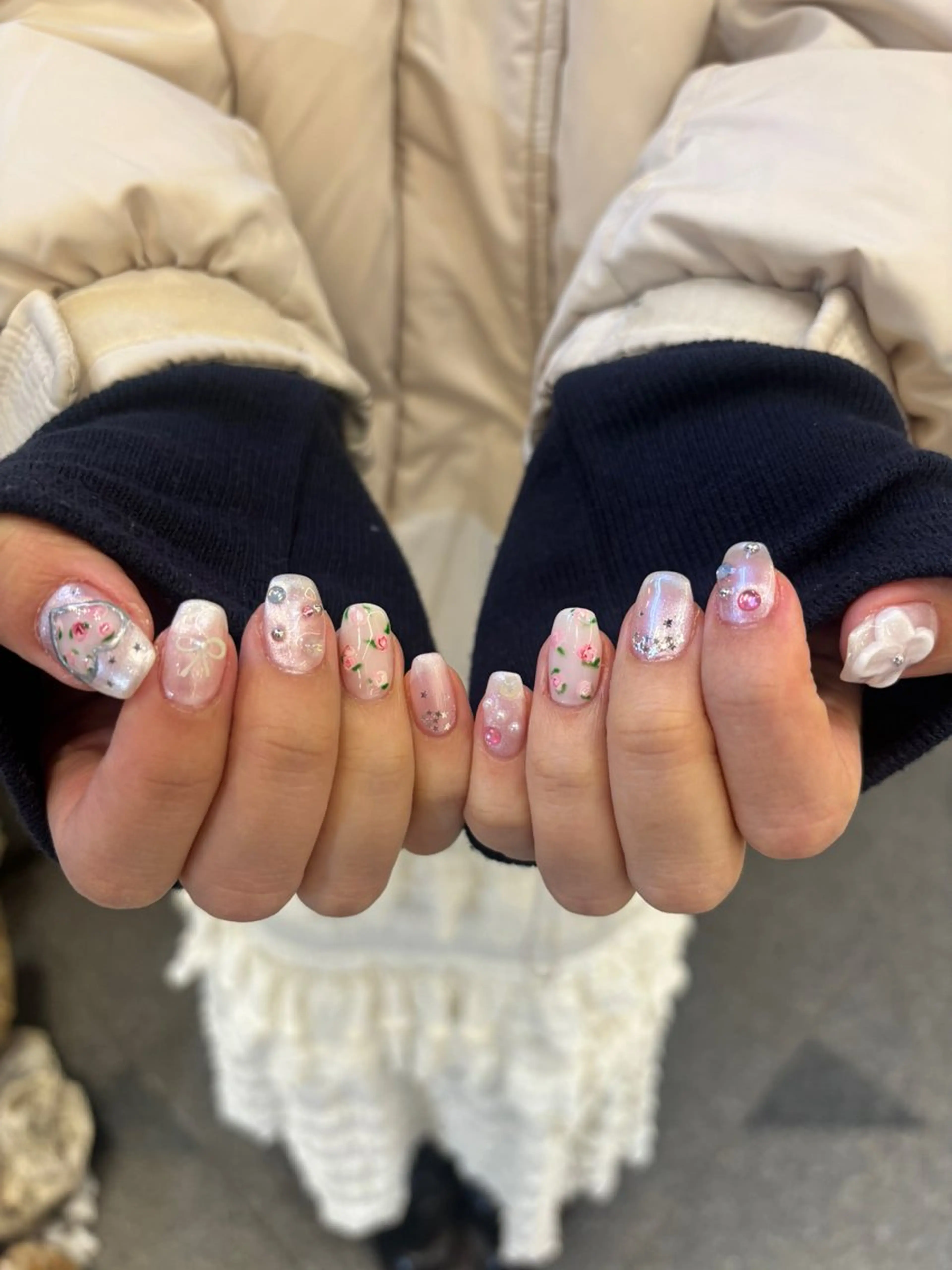 ネイル ハンドネイル ∴Sanae. ∴ トータルビューティーのマツエク・マツパデザイン