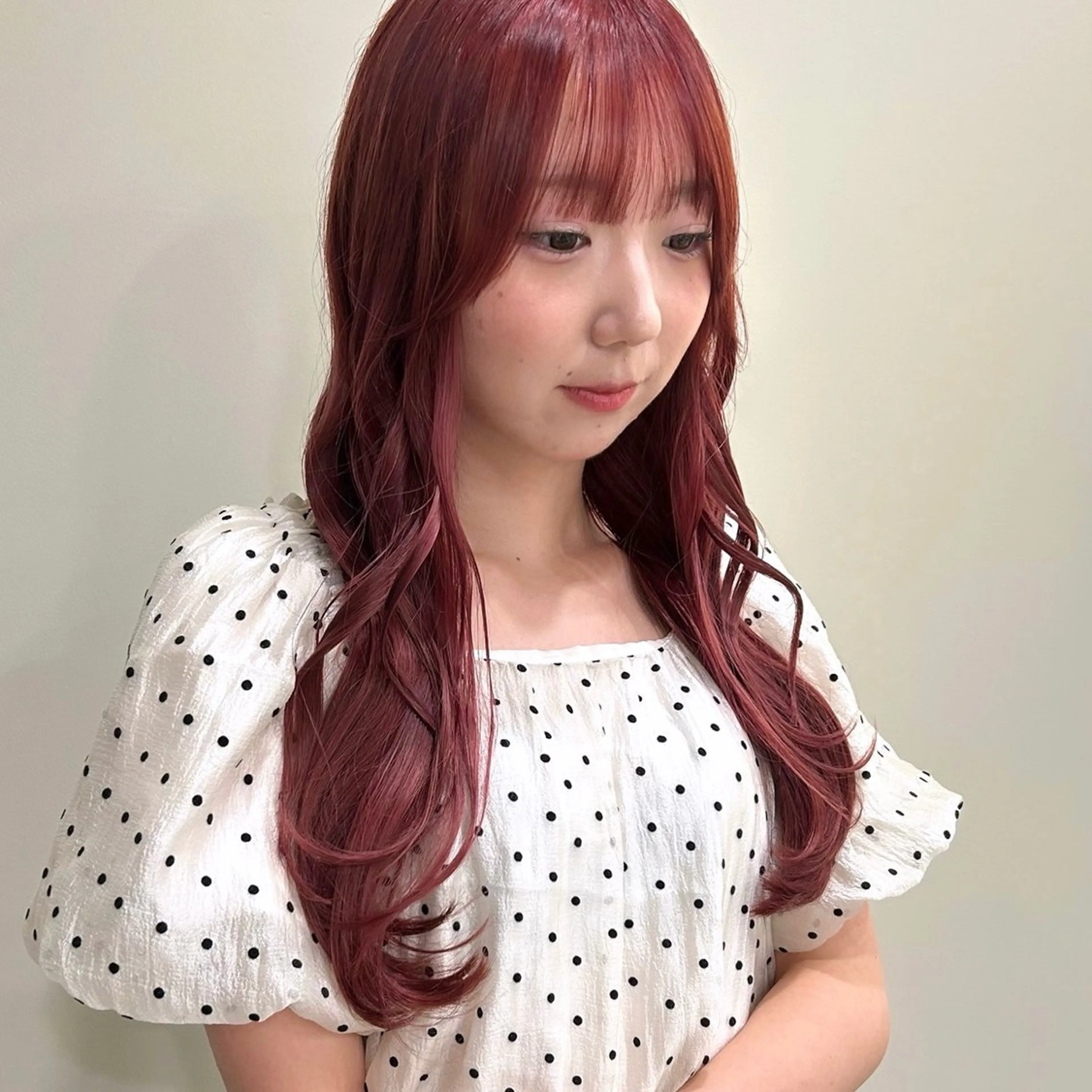 ロング カラー カット ヘアカラー トリートメント hana/艶髪 /透明感カラー🪞のヘアスタイル