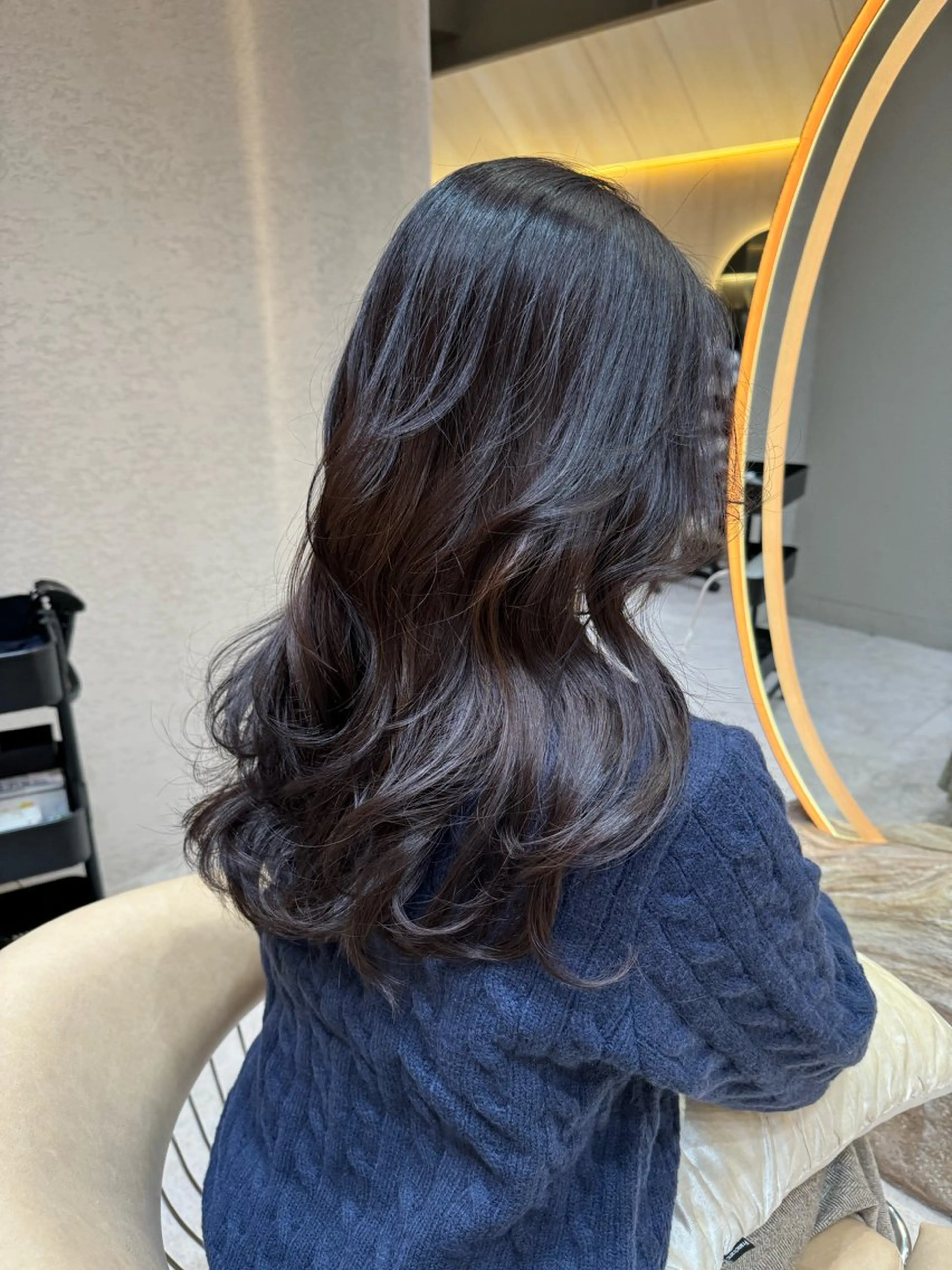 カラー ❤️ブリーチなし💚 ダブルカラー平野実花のヘアスタイル