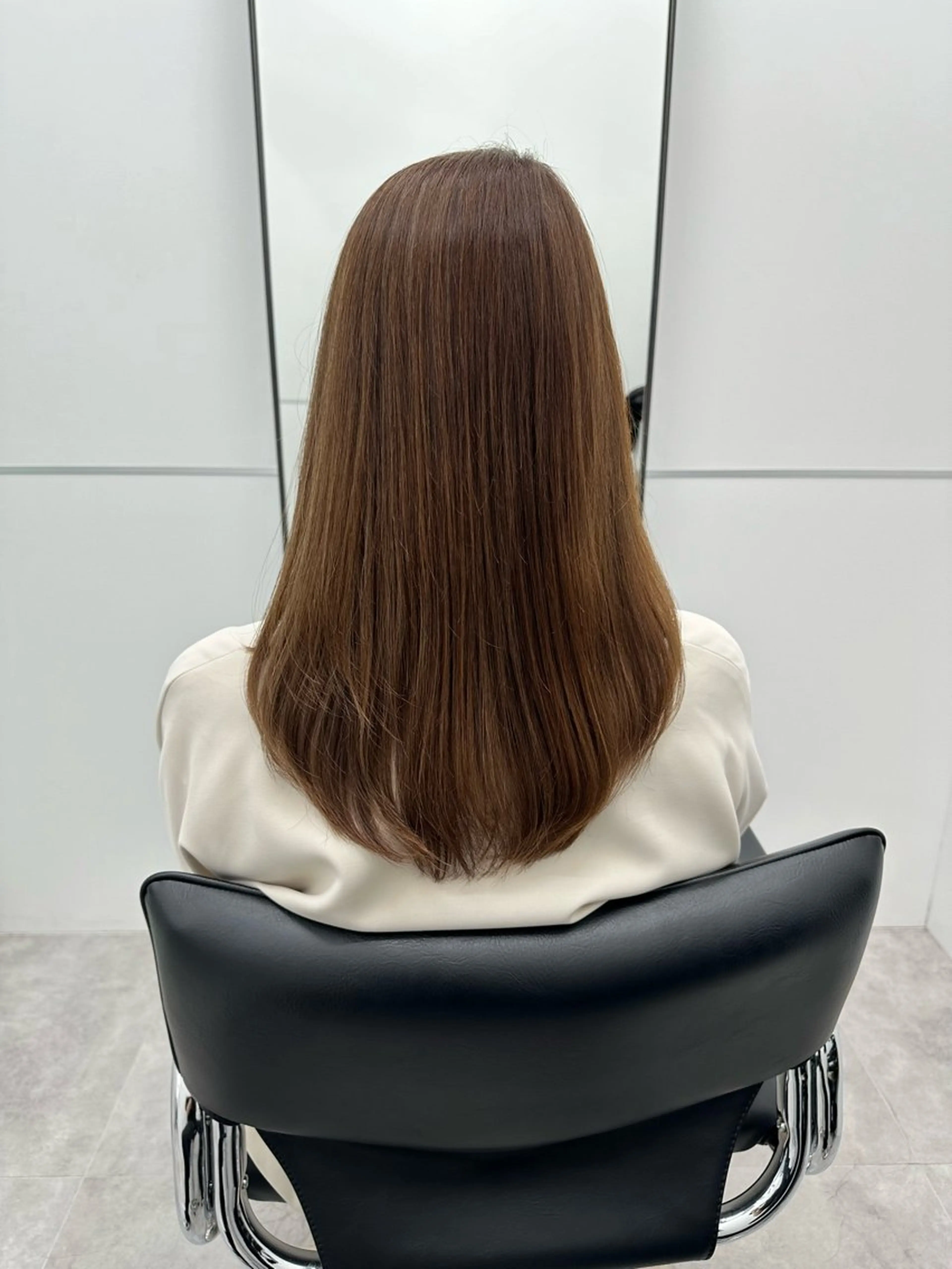 セミロング 髪質改善 /ツヤ髪/植竹偉吹のヘアスタイル