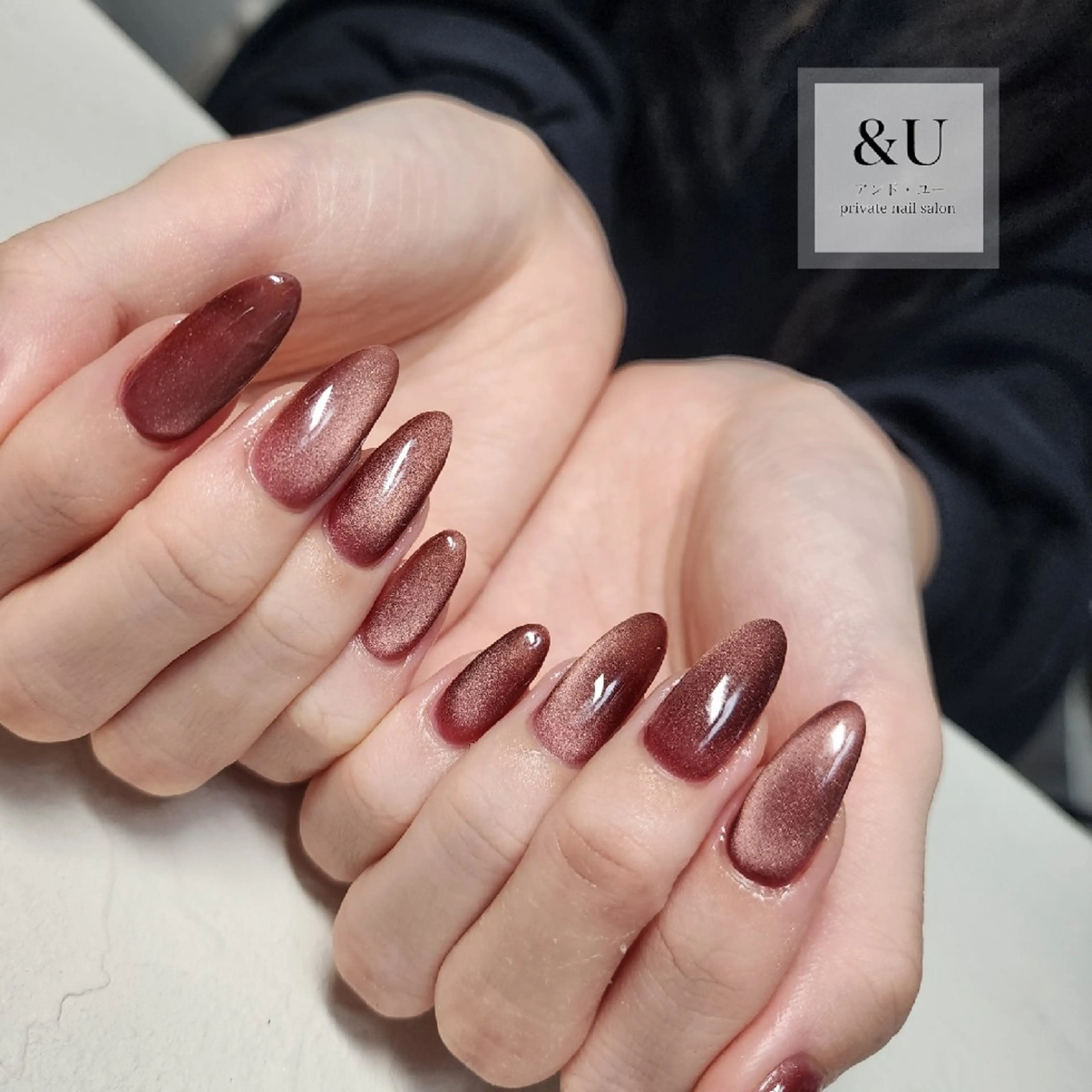 ネイル 長さ出し ハンドネイル ＆Ｕ (アンド・ユー)のネイルデザイン