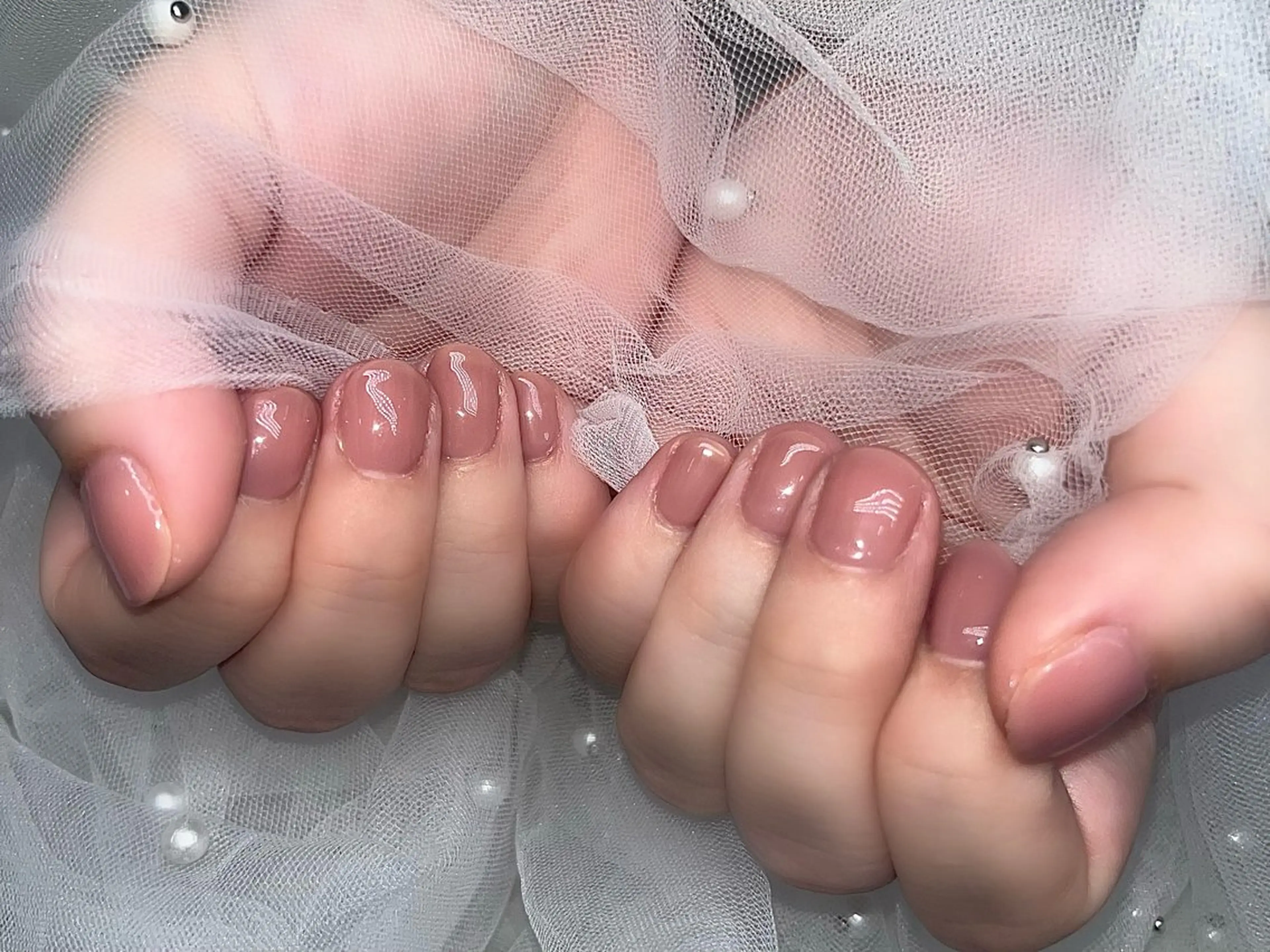 『オフあり』ワンカラー,ラメグラの写真