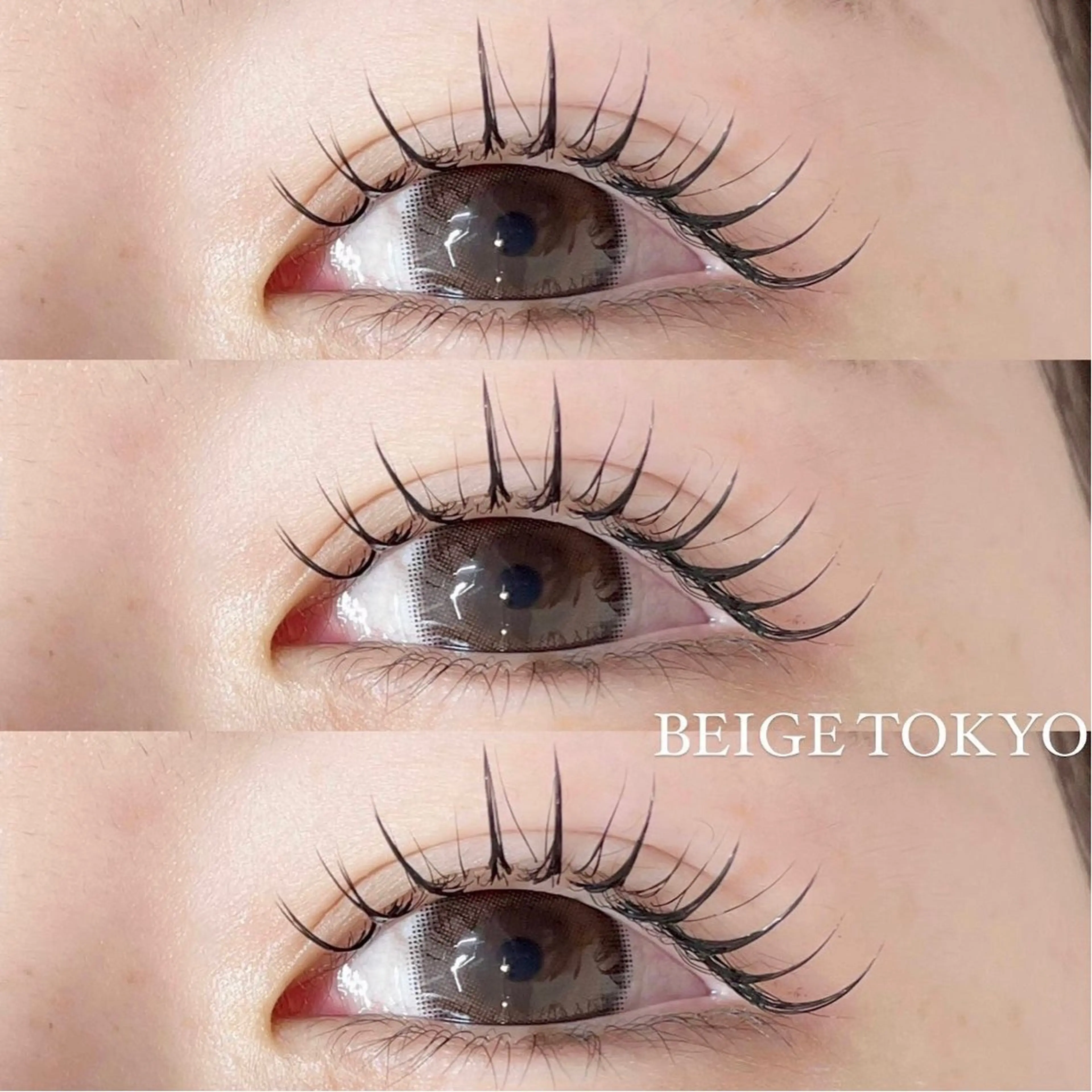 マツエク・マツパ 目尻長め セクシー 表参道アイリスト ⭐️WAKANAのマツエク・マツパデザイン