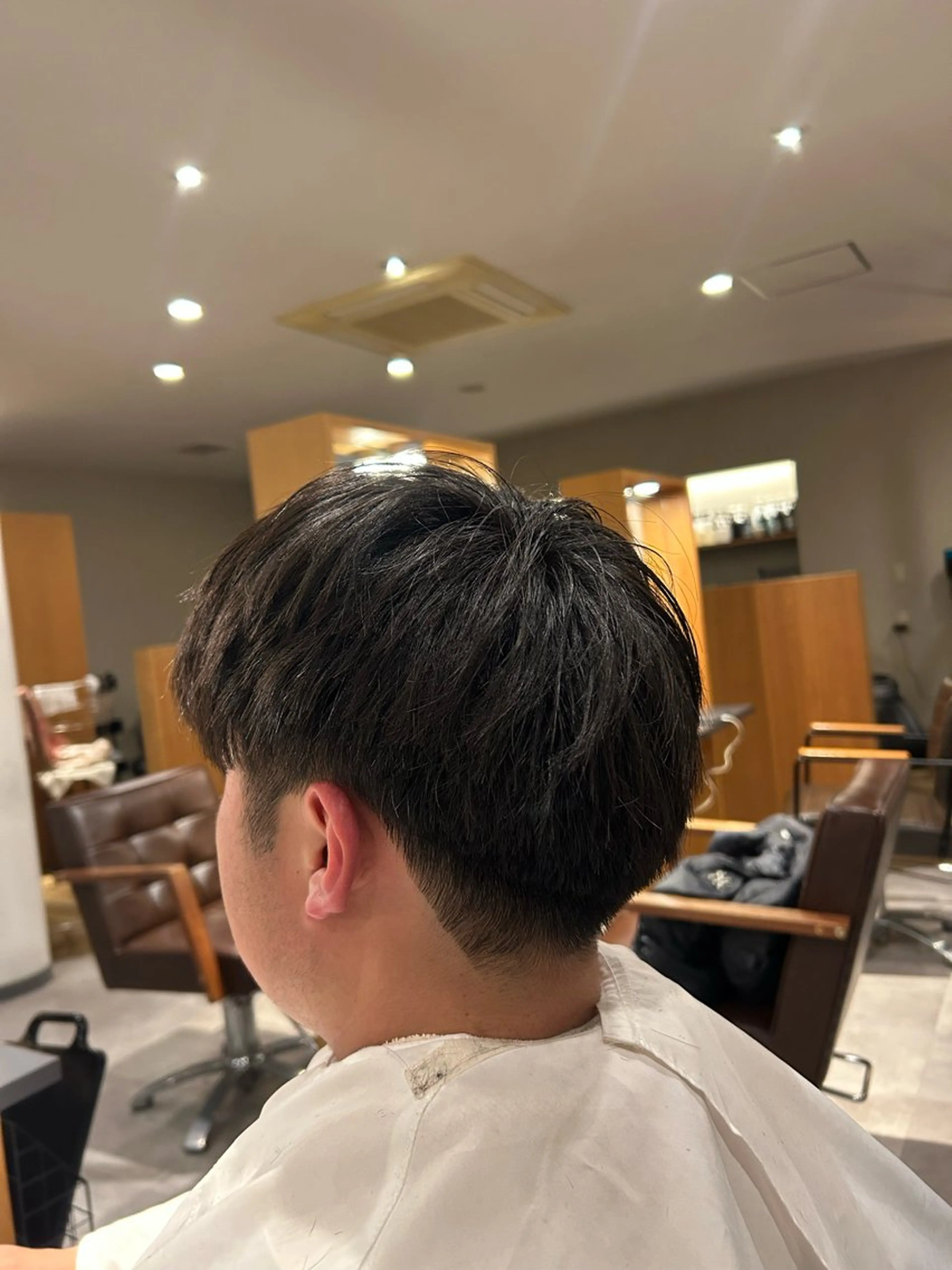 メンズ マッシュ 山地 咲那のヘアスタイル
