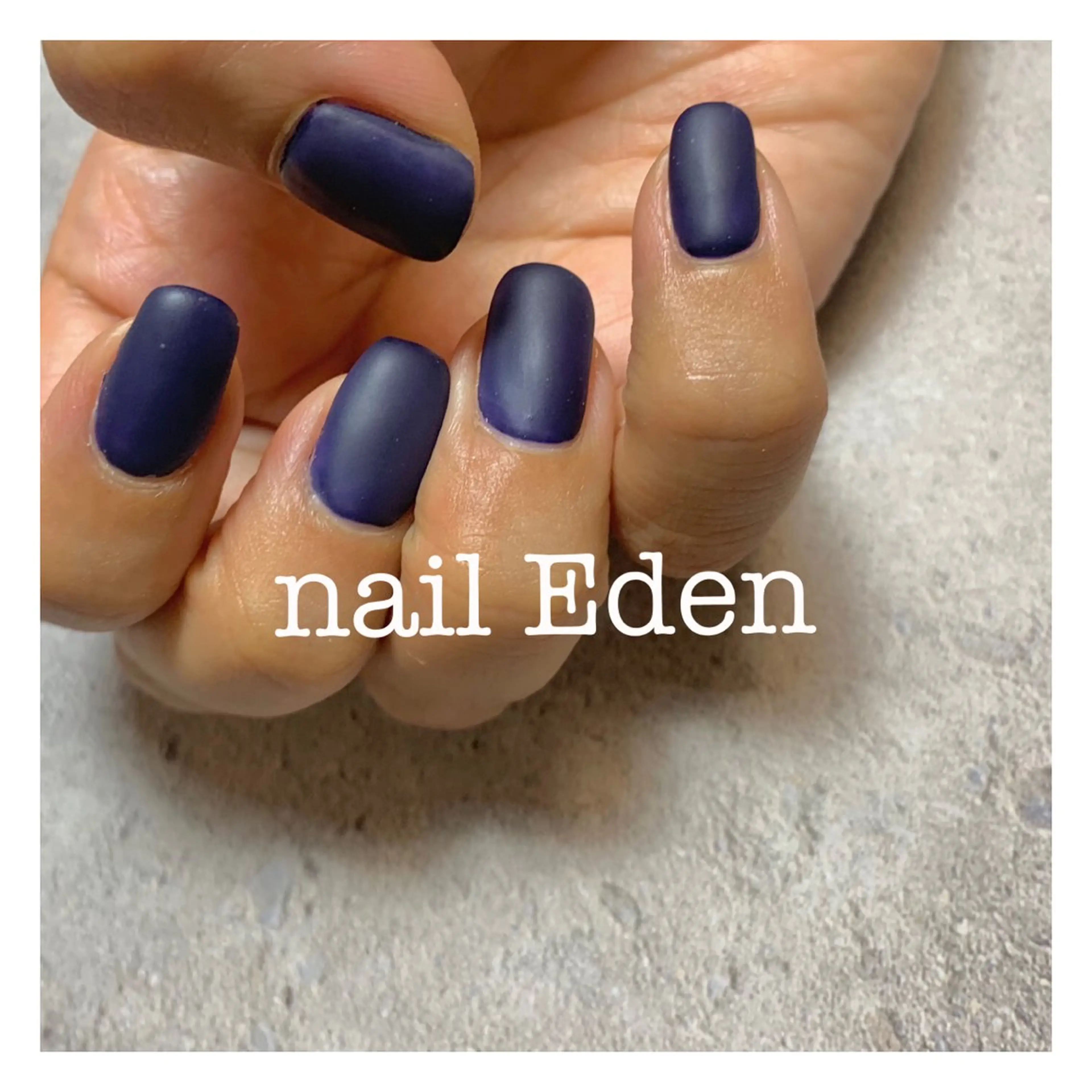 ネイル マットネイル Eden ♾️のネイルデザイン