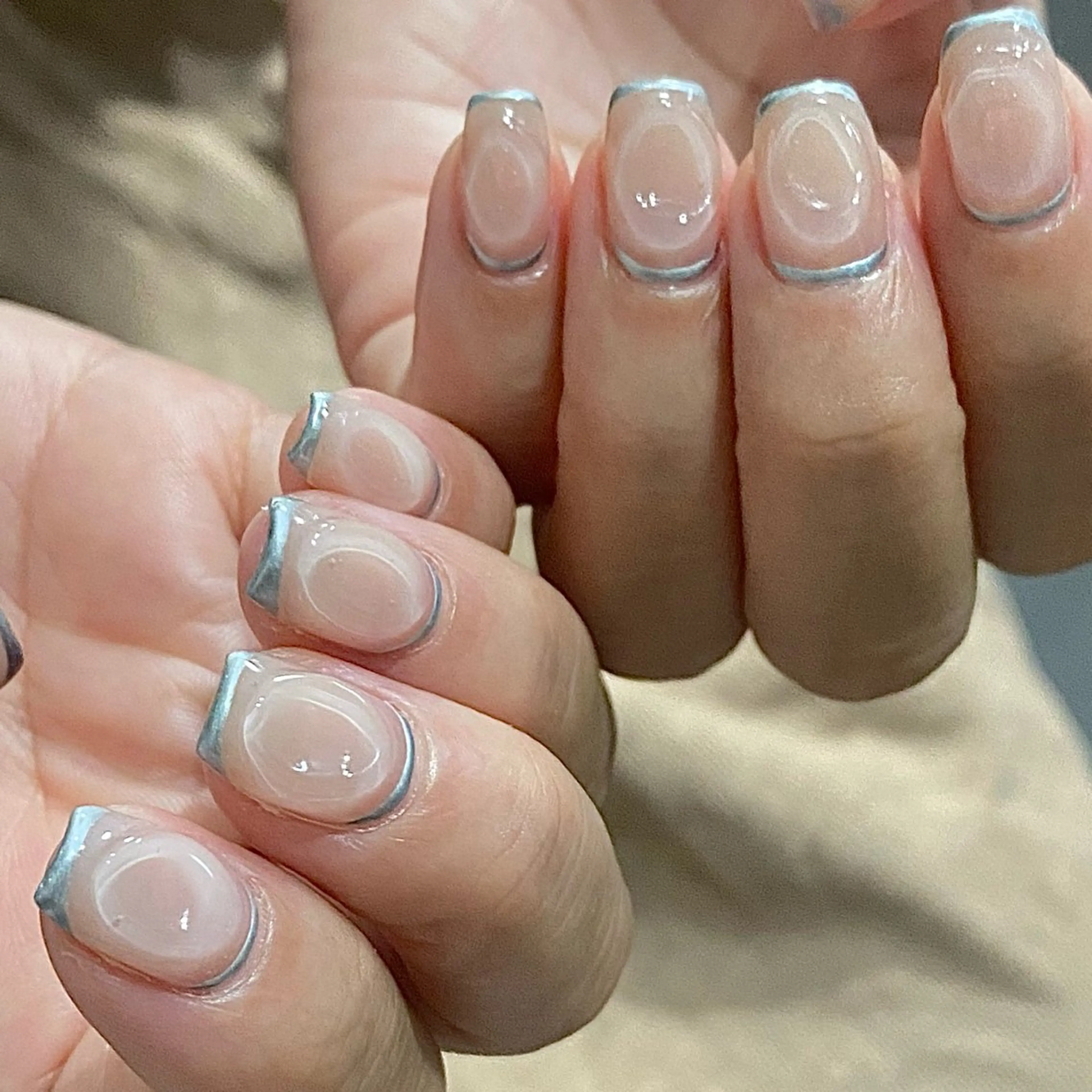 ネイル クリアネイル ハンドネイル フットネイル 🌷さかもと みほ🌷のネイルデザイン