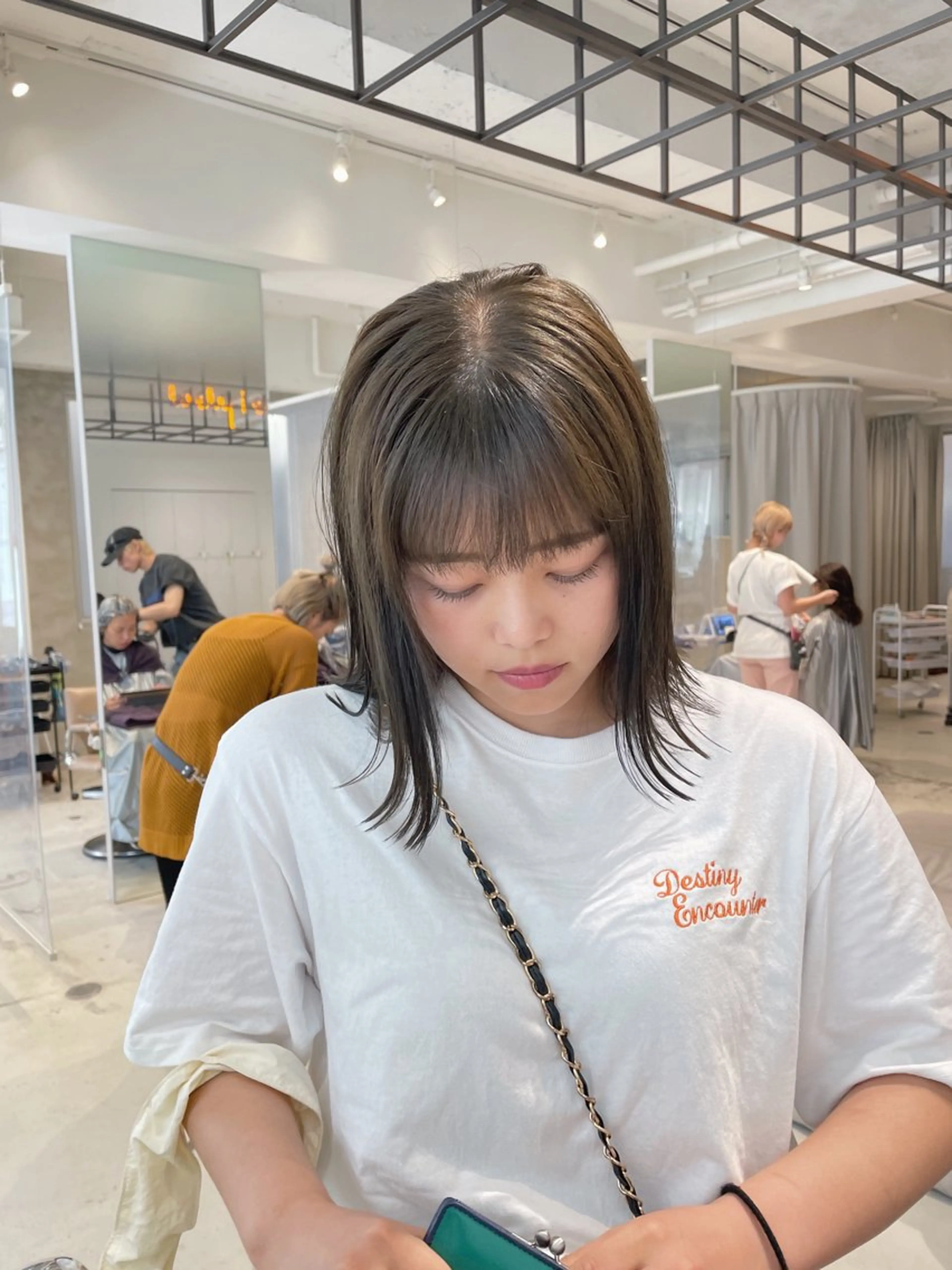 ミディアム カラー ヘアカラー ralme/sol 髙橋一哉のヘアスタイル