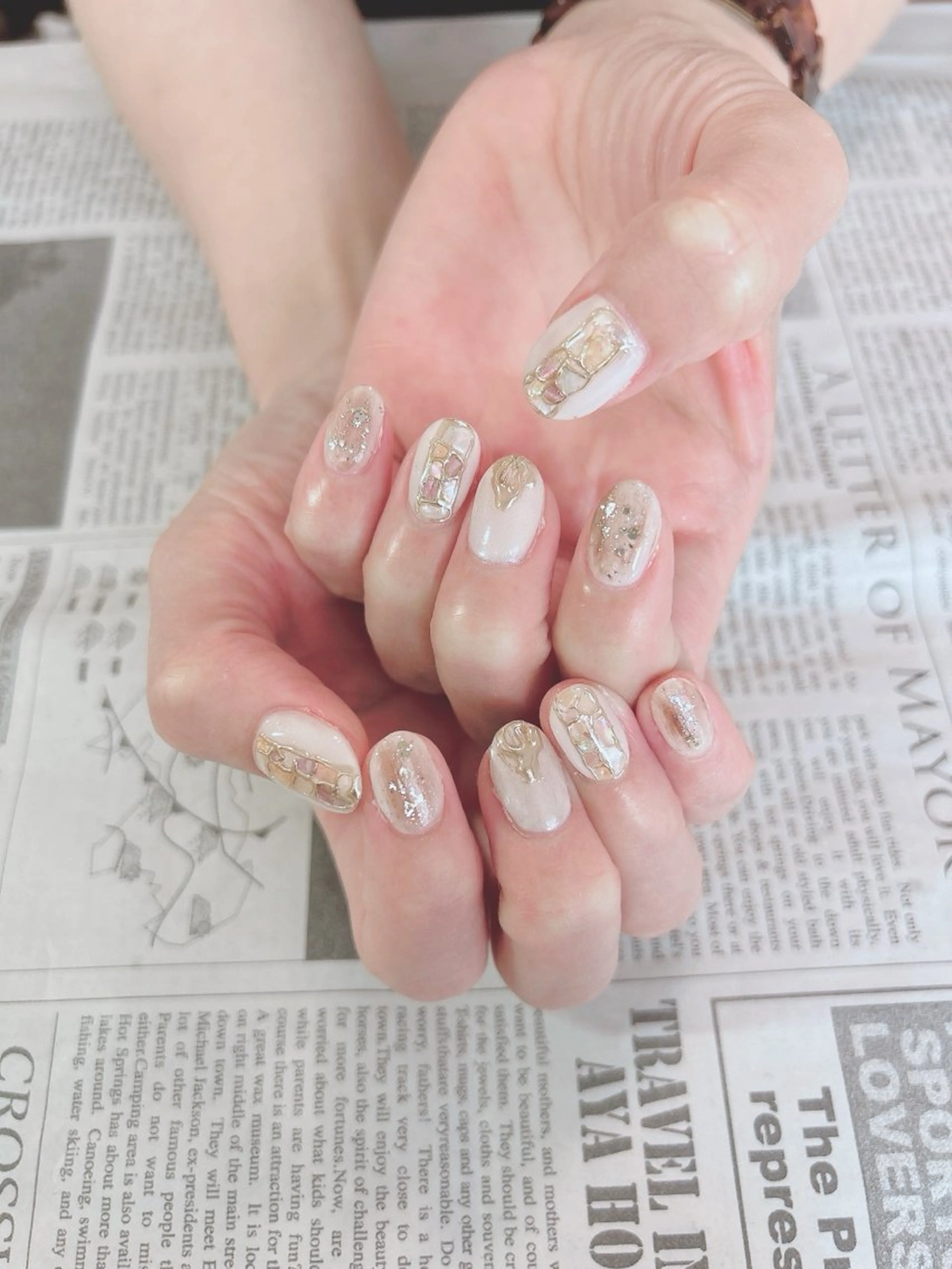 ネイル ハンドネイル ハンドケア 森山 舞のネイルデザイン