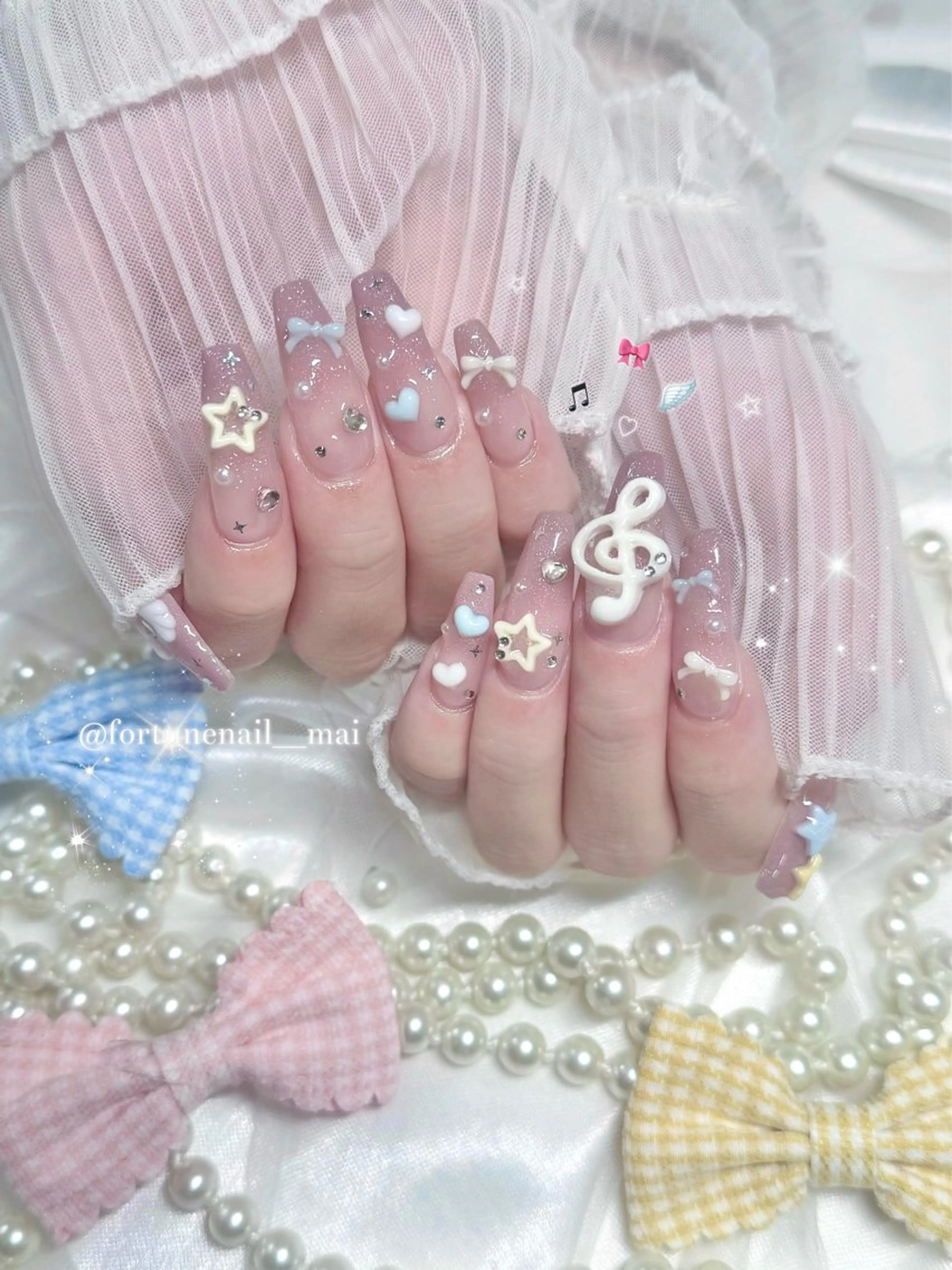 ネイル ハンドネイル 🎀Mai 🎀✩.*のネイルデザイン